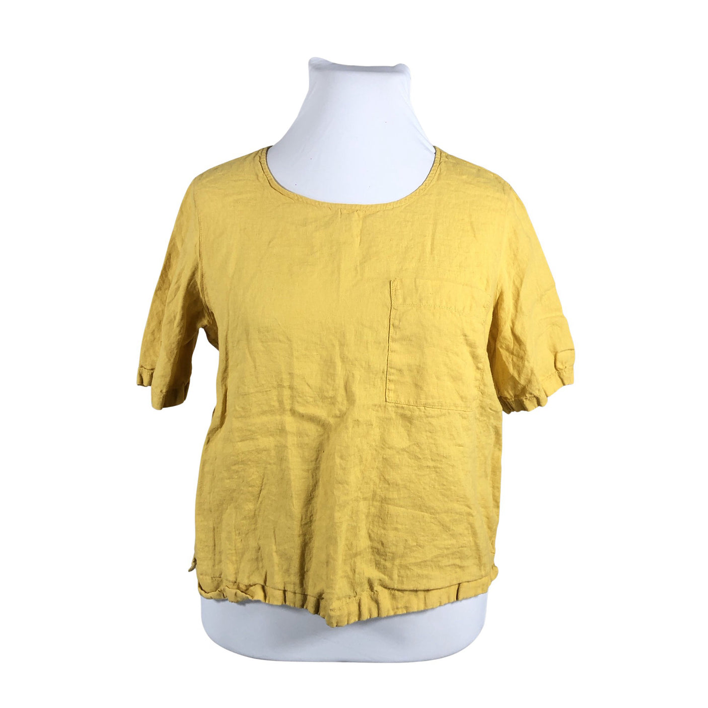 Unisex Gerry Weber - Lühikeste käistega pluus, suurus 42 - Oranž (1)