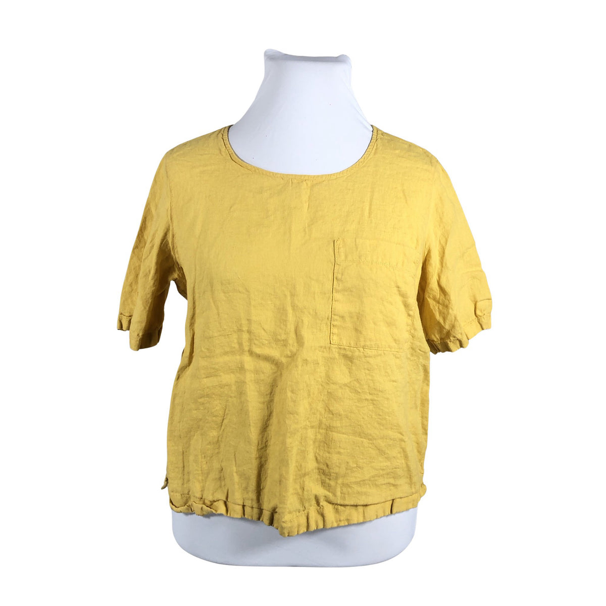 Unisex Gerry Weber - Lühikeste käistega pluus, suurus 42 - Oranž (1)