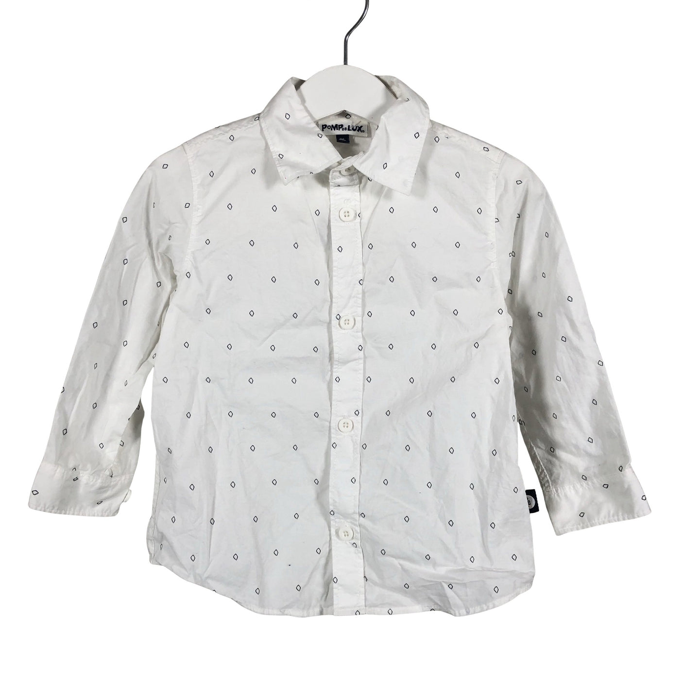 Unisex POMPdeLUX - Triiksärk, suurus 80 - 86 - Valge (1)