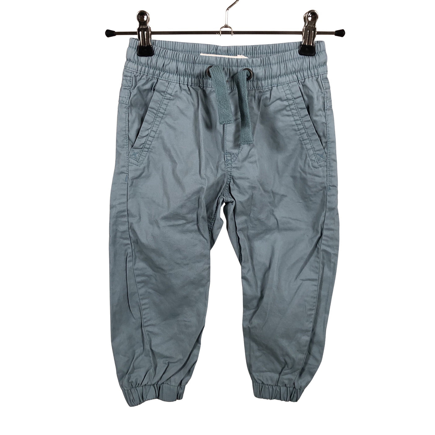 Unisex Lindex - Mittevenivad püksid, suurus 86 - 92 - Helesinine (1)