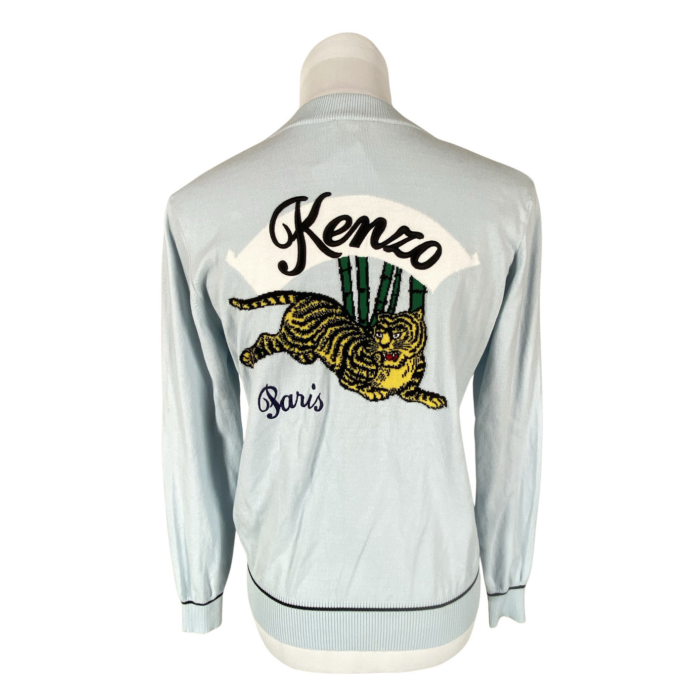 Unisex Kenzo - Kardigan, suurus 34 - Helesinine (2)
