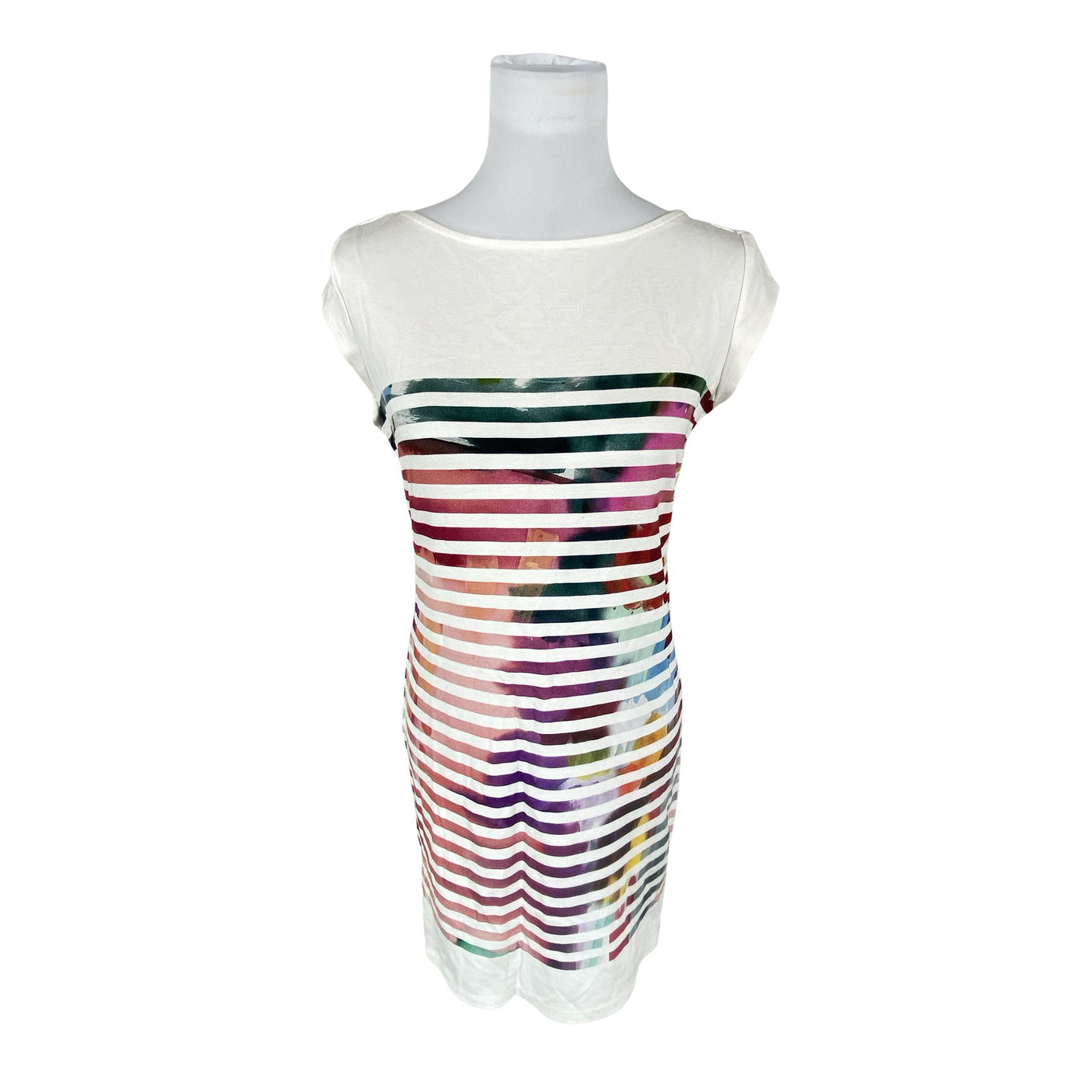 Unisex Desigual - Trikotaažist kleit, suurus 38 - Valge (1)