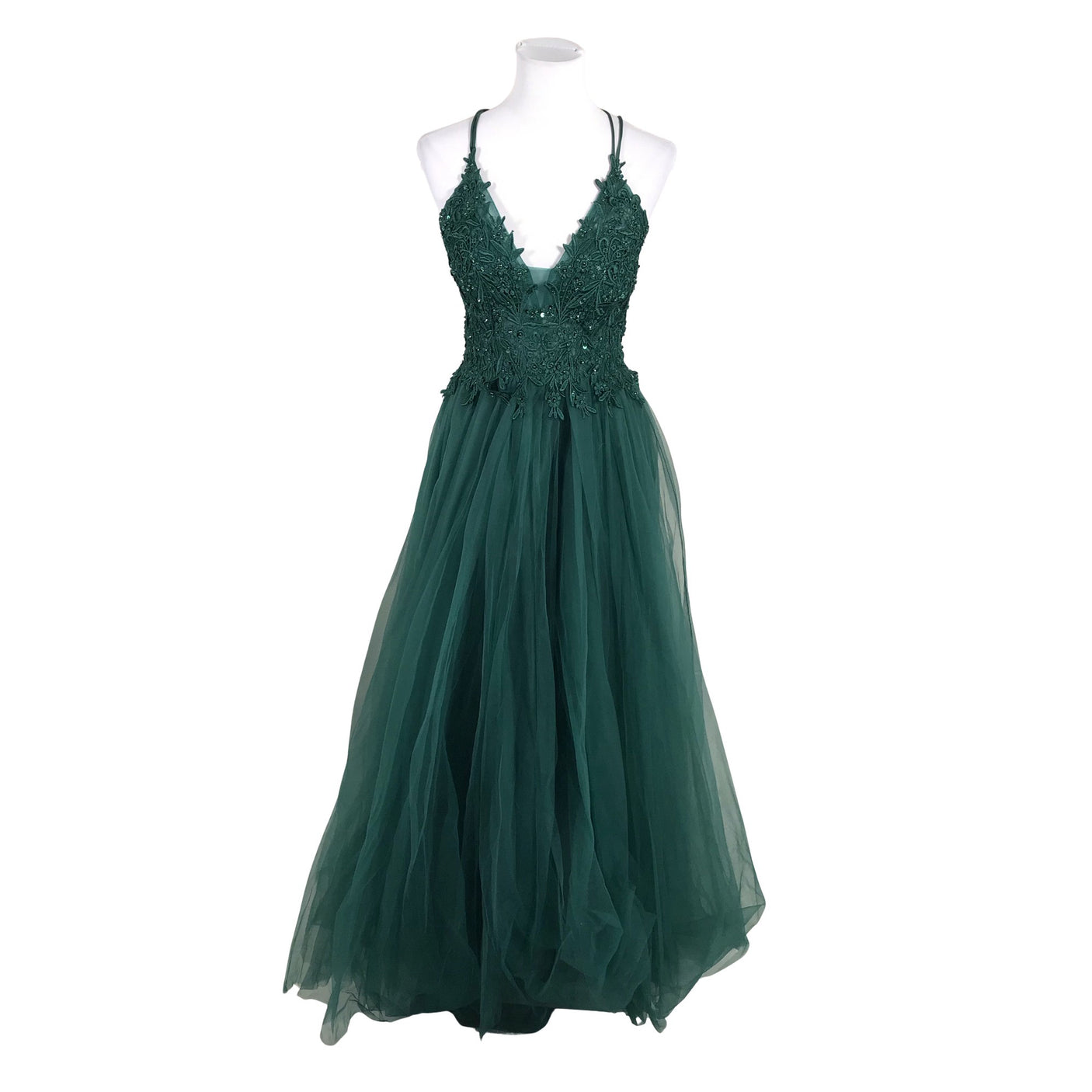Unisex Dioa fashion - Õhtukleit, suurus 38 - Roheline (1)