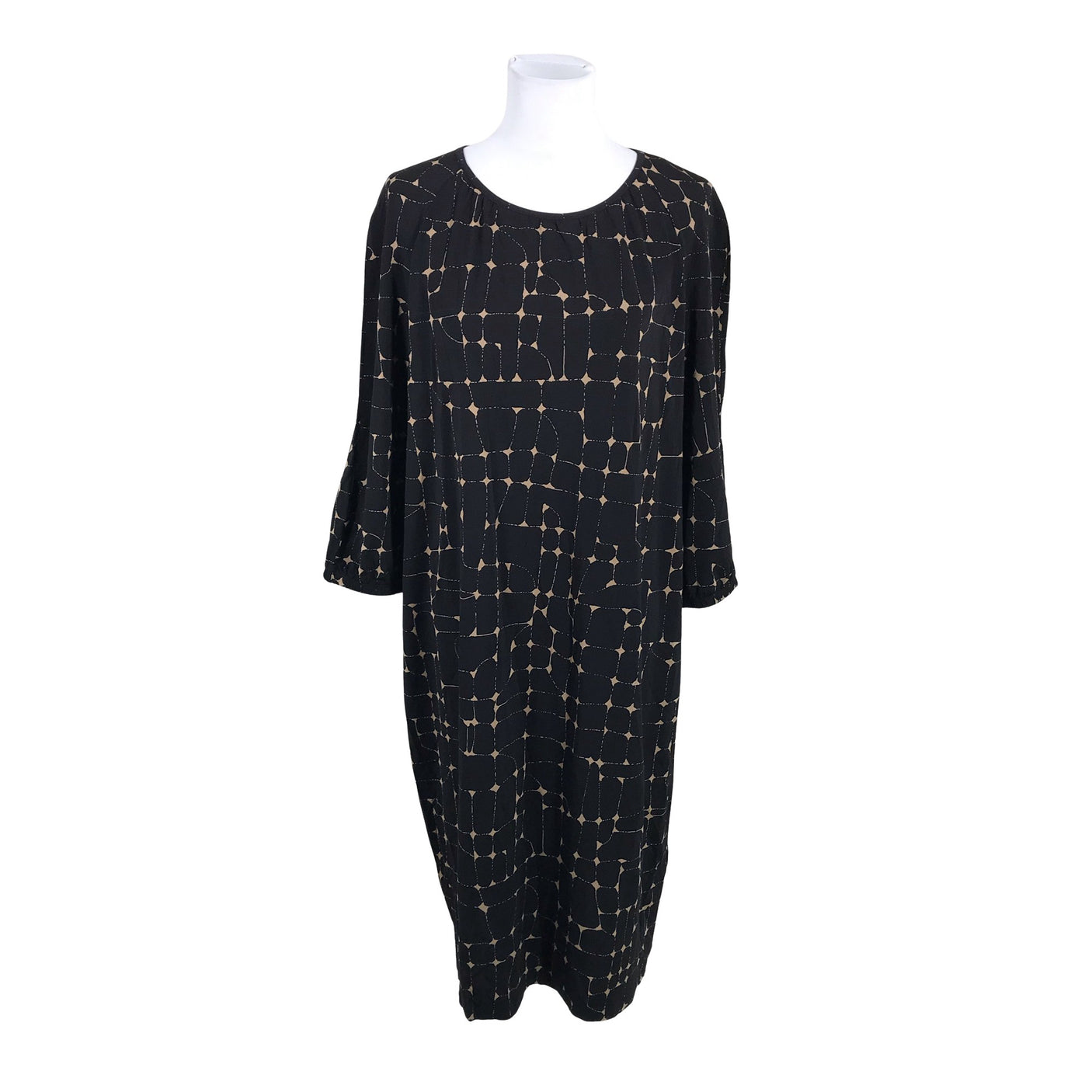 Unisex Ritva Falla - Trikotaažist kleit, suurus 42 - Must (1)