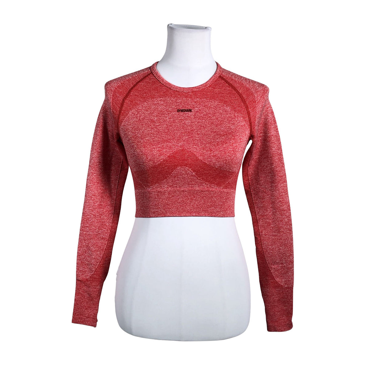 Unisex Gymshark - Spordisärk, pikad käised, suurus 34 - Punane (1)