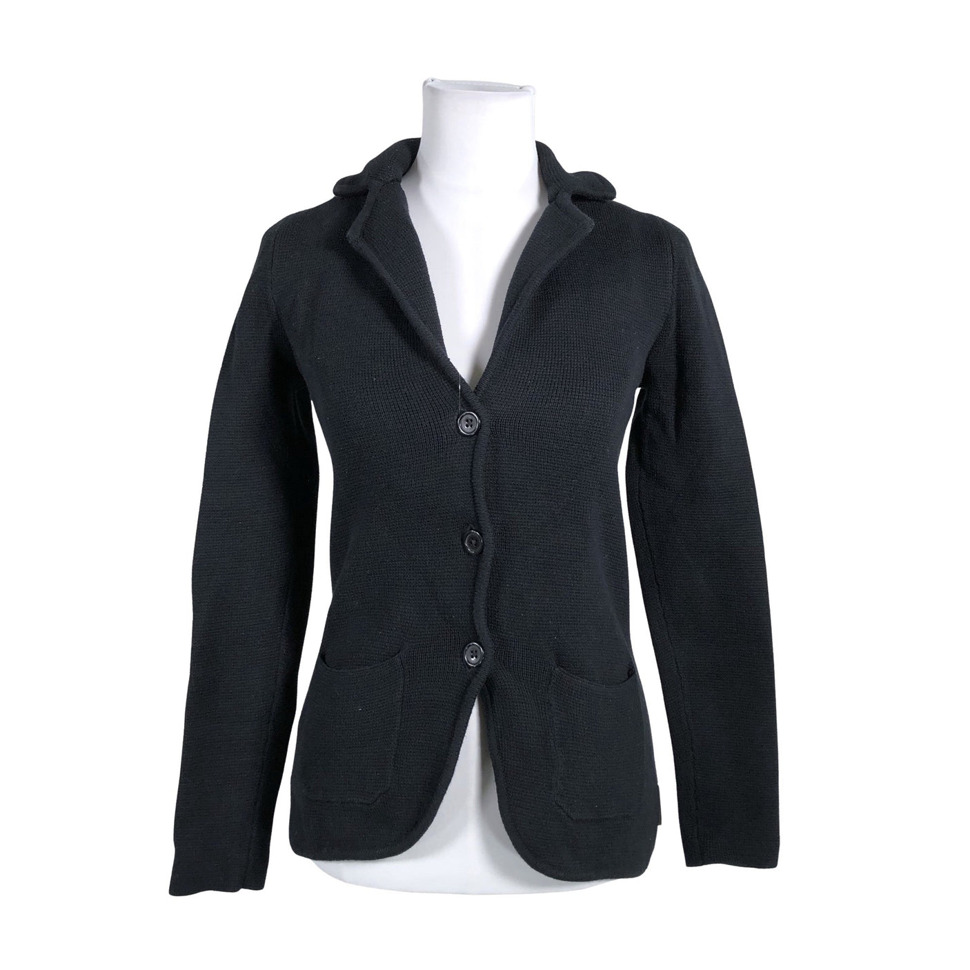 Unisex Silverjungle - Kardigan, suurus 36 - Must (1)