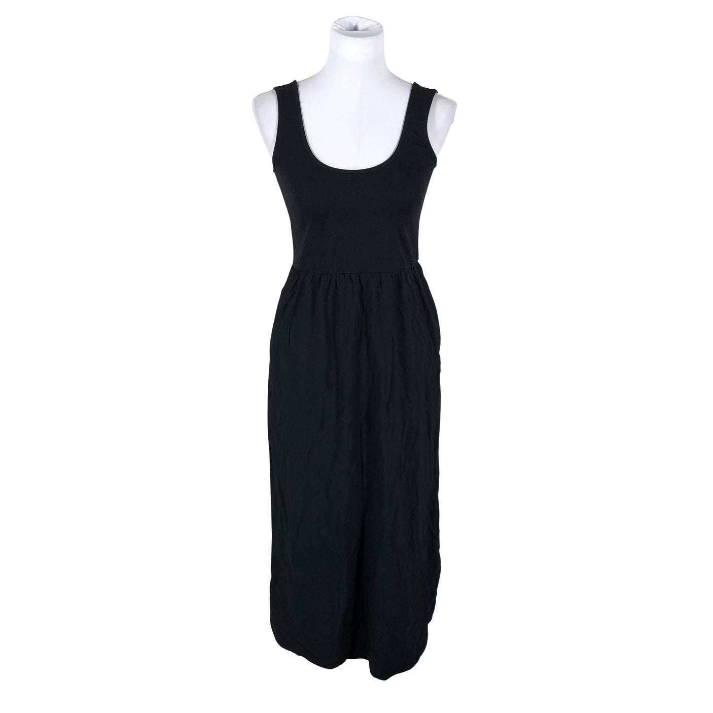 Unisex Twothirds - Trikotaažist kleit, suurus 36 - Must (1)