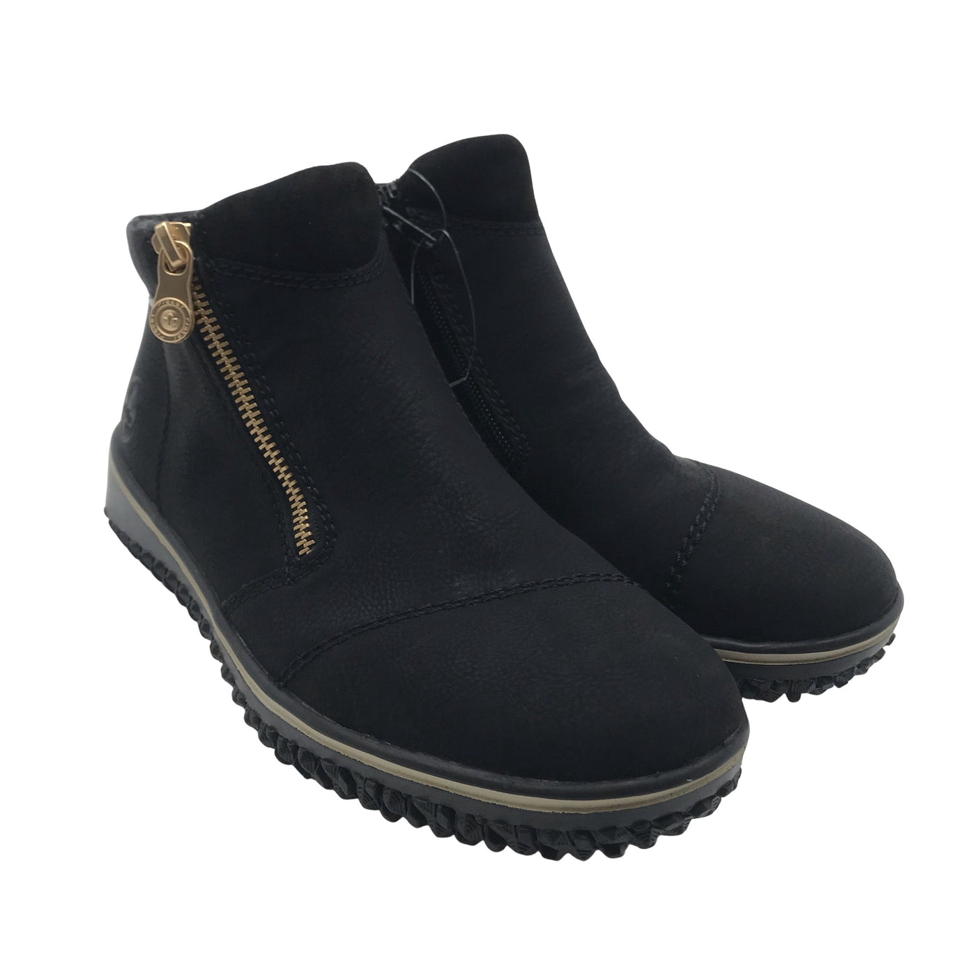 Unisex Rieker - Poolsaapad, suurus 39 - Must (2)