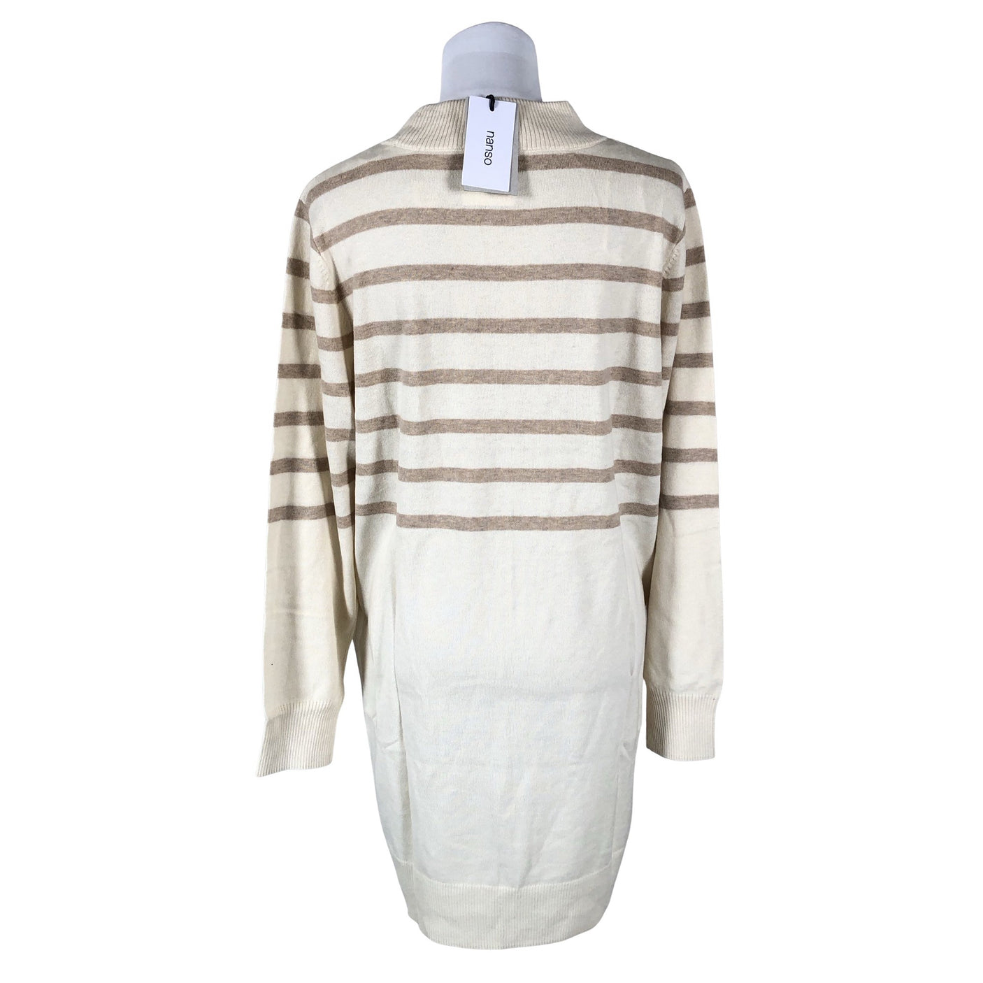 Unisex Nanso - Kootud tuunika, suurus 40 - Beige (2)