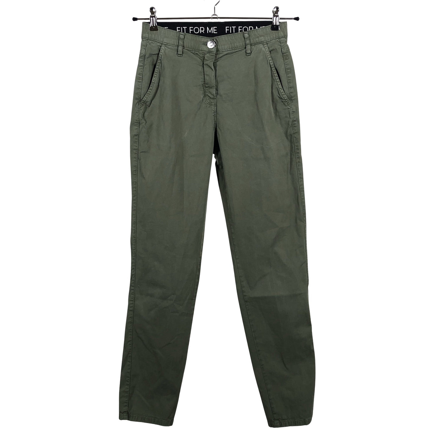 Unisex NP Collection - Mittevenivad püksid, suurus 34 - Roheline (1)