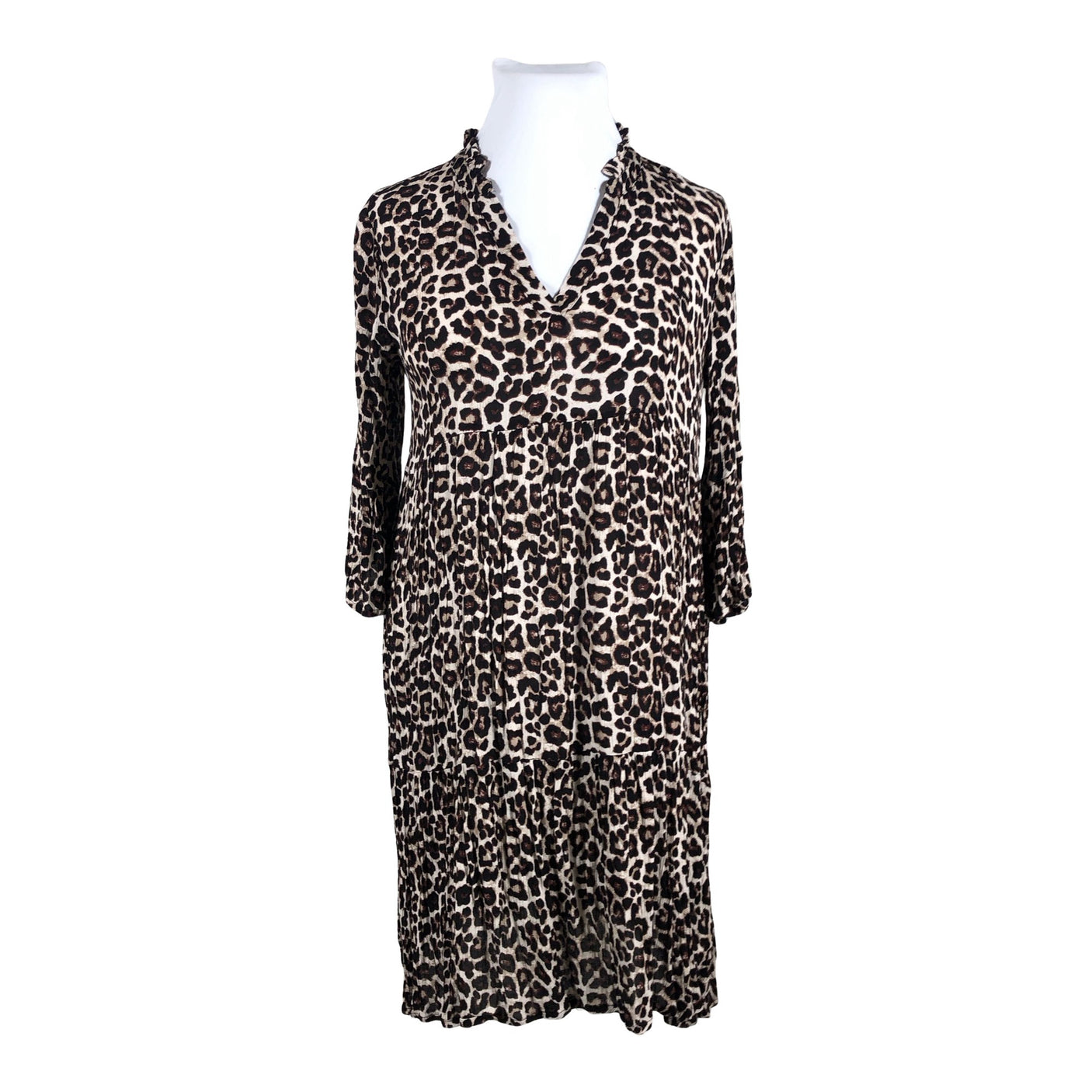 Unisex Kaffe - Õhuke kleit, suurus 42 - Pruun (1)