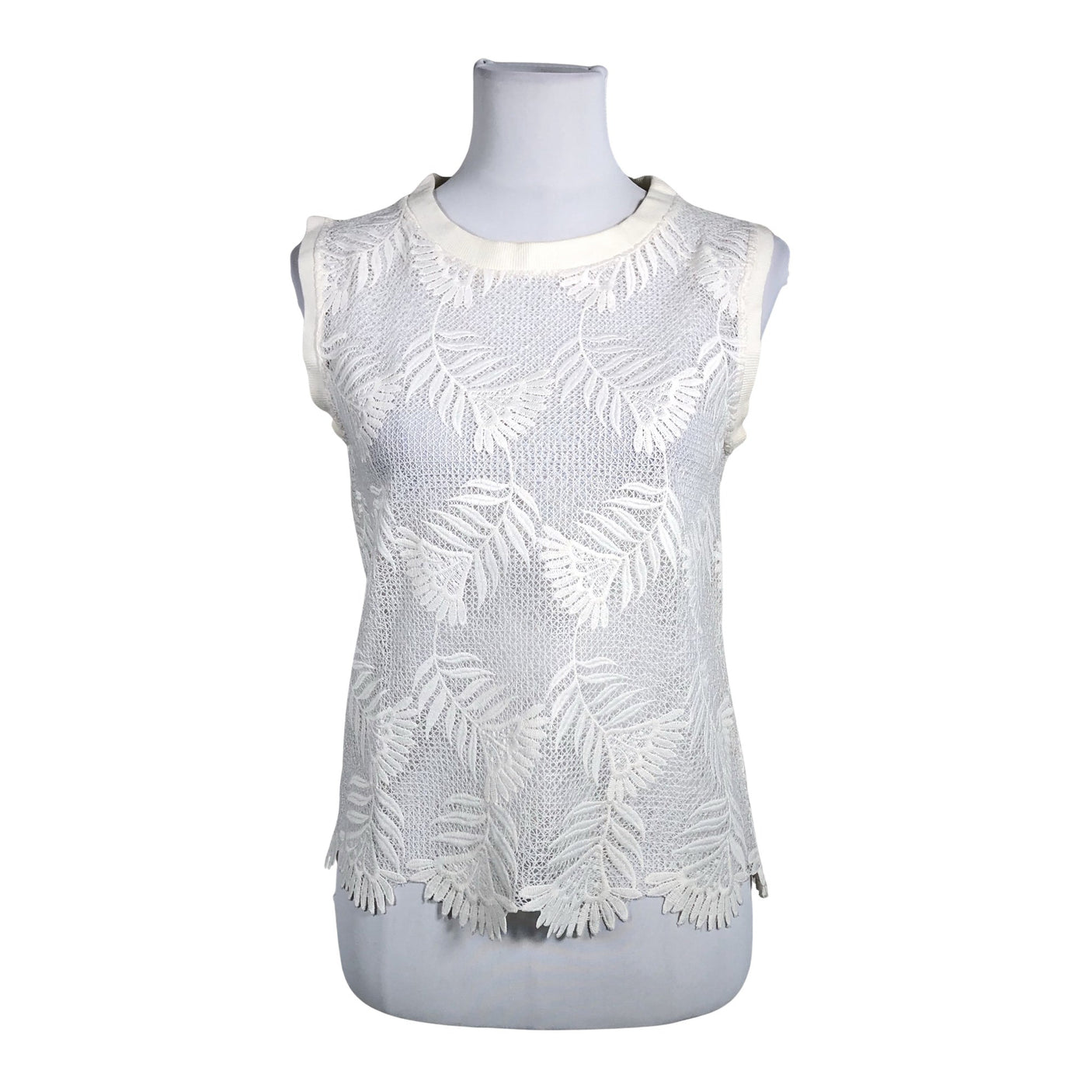 Unisex Galeries Lafayette - Topp, suurus 36 - Looduslik valge (1)