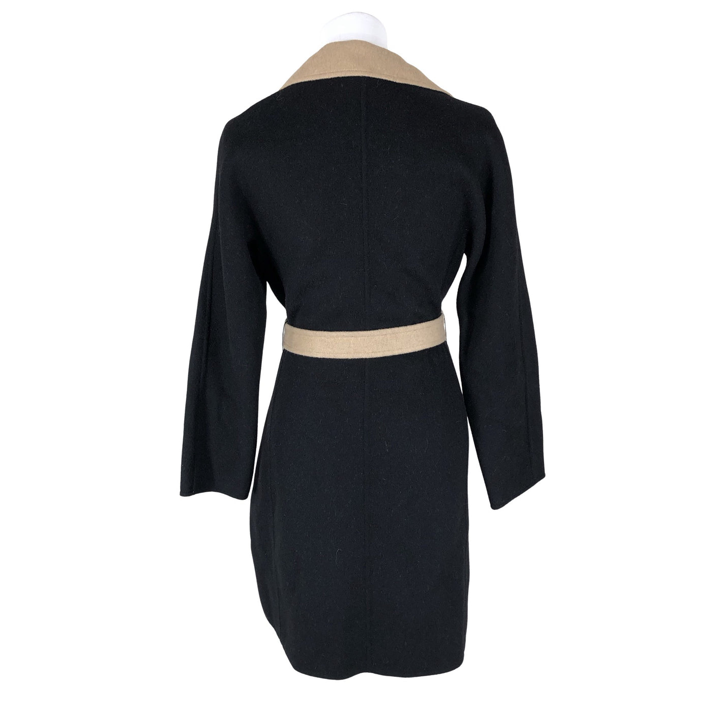 Unisex Max&Co - Villane mantel, suurus 38 - Must (2)