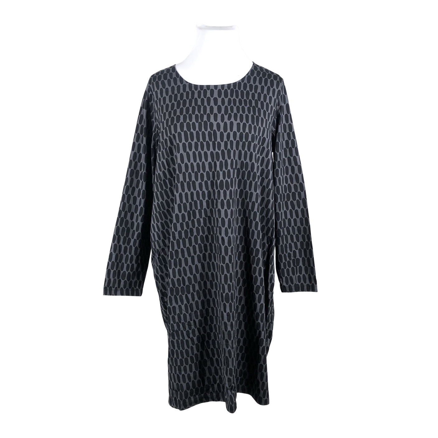 Unisex Marimekko - Trikotaažist kleit, suurus 44 - Hall (1)
