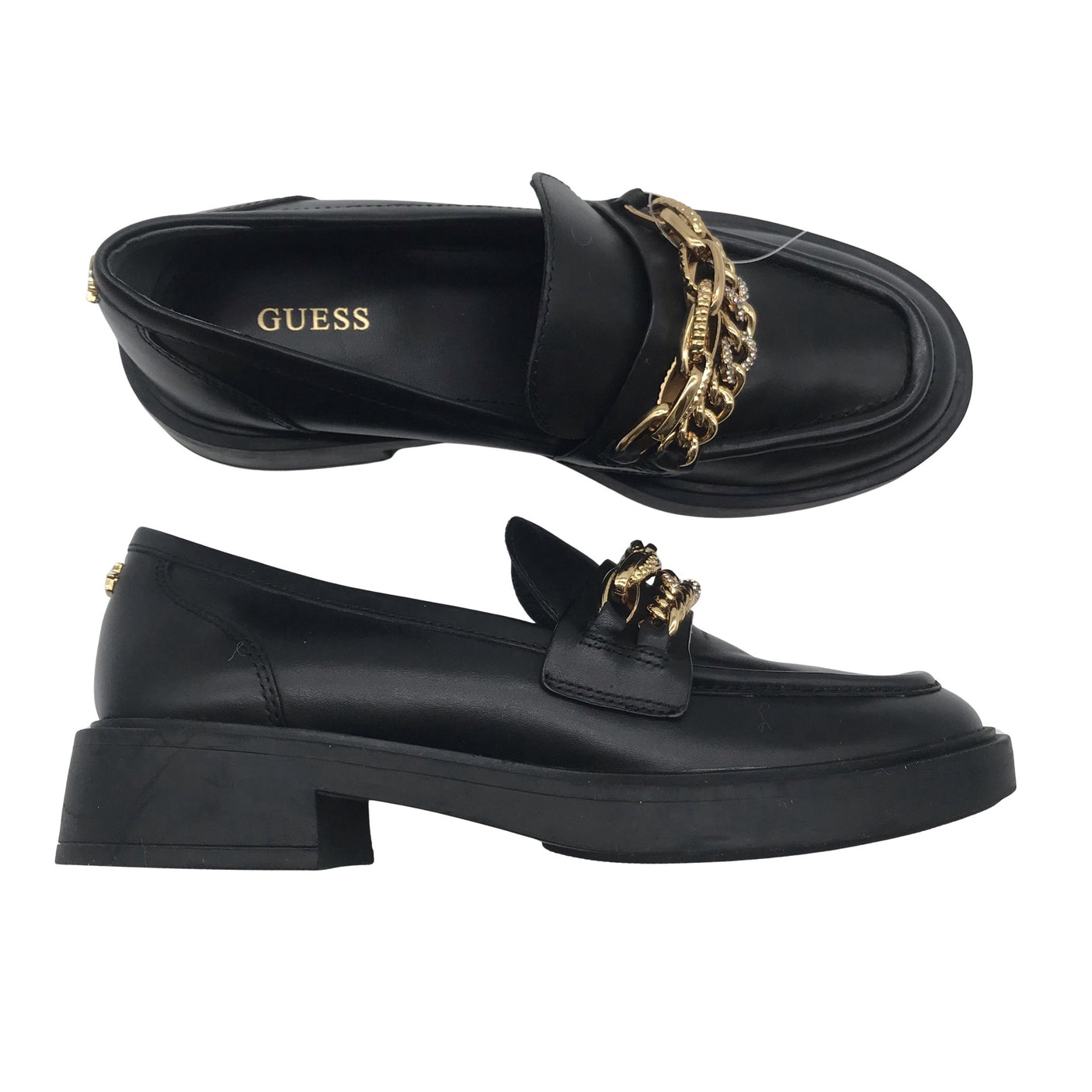 Unisex Guess - Mokassiinid, suurus 36 - Must (1)