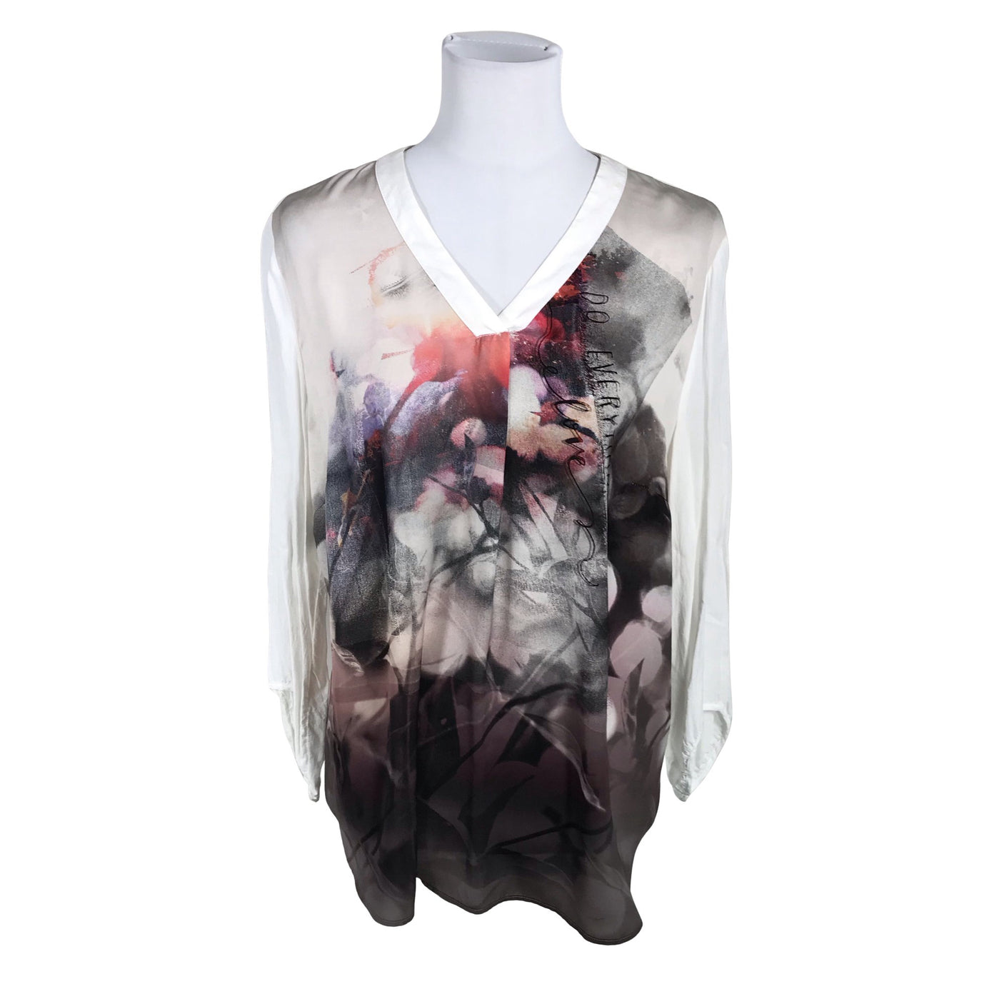 Unisex Betty Barclay - Pluus, suurus 40 - Valge (1)