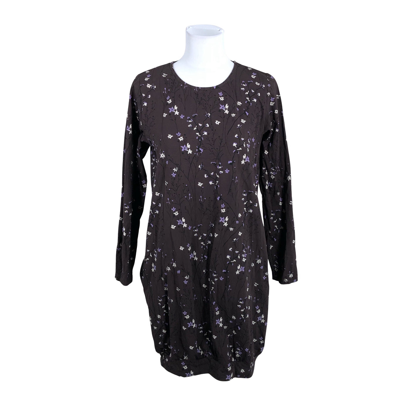Unisex NOSH - Trikotaažist kleit, suurus 38 - Pruun (1)