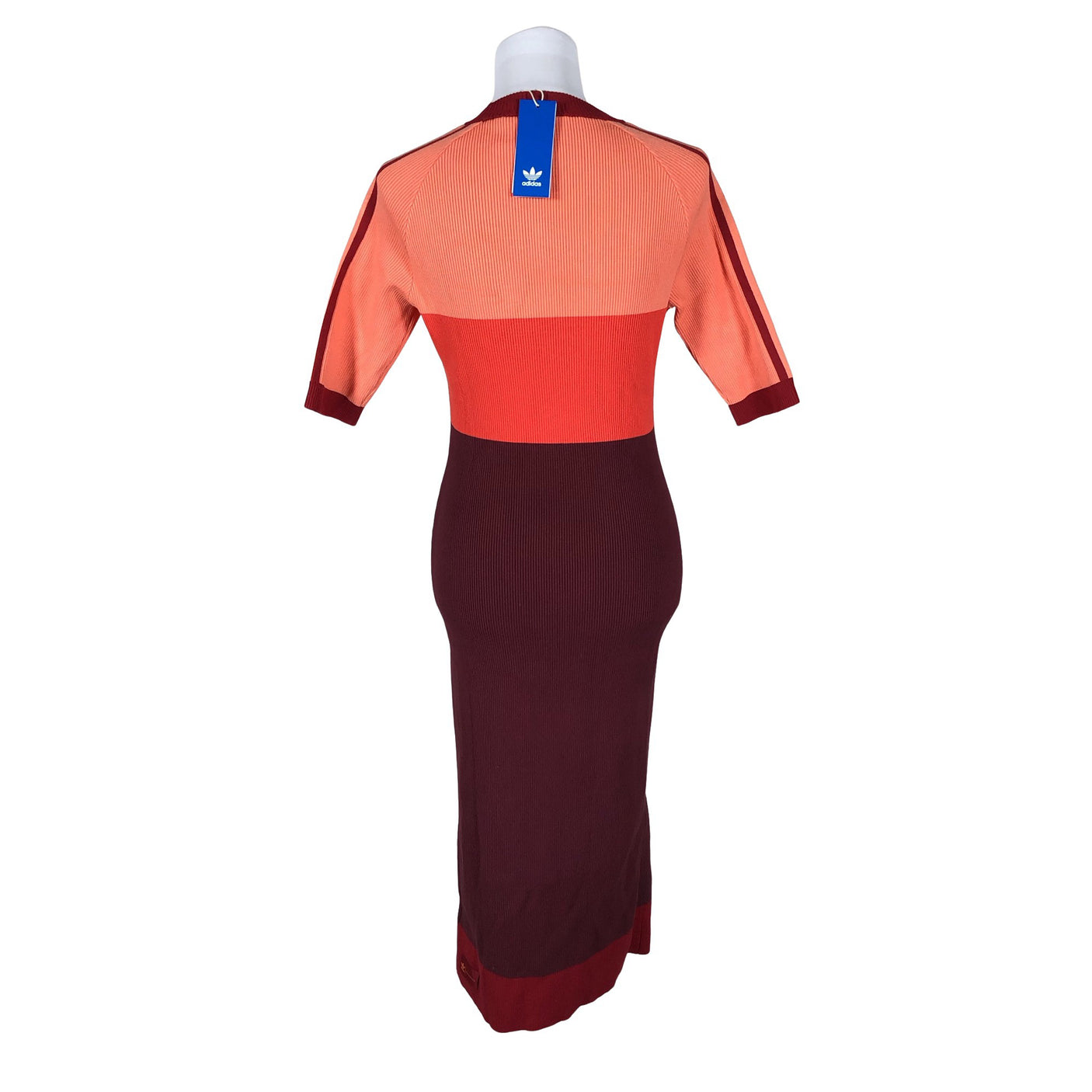 Unisex Adidas - Kootud kleit, suurus 40 - Veinipunane (2)