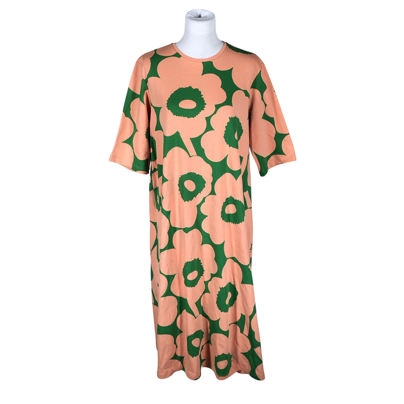Unisex Marimekko - Trikotaažist kleit, suurus 38 - Oranž (1)