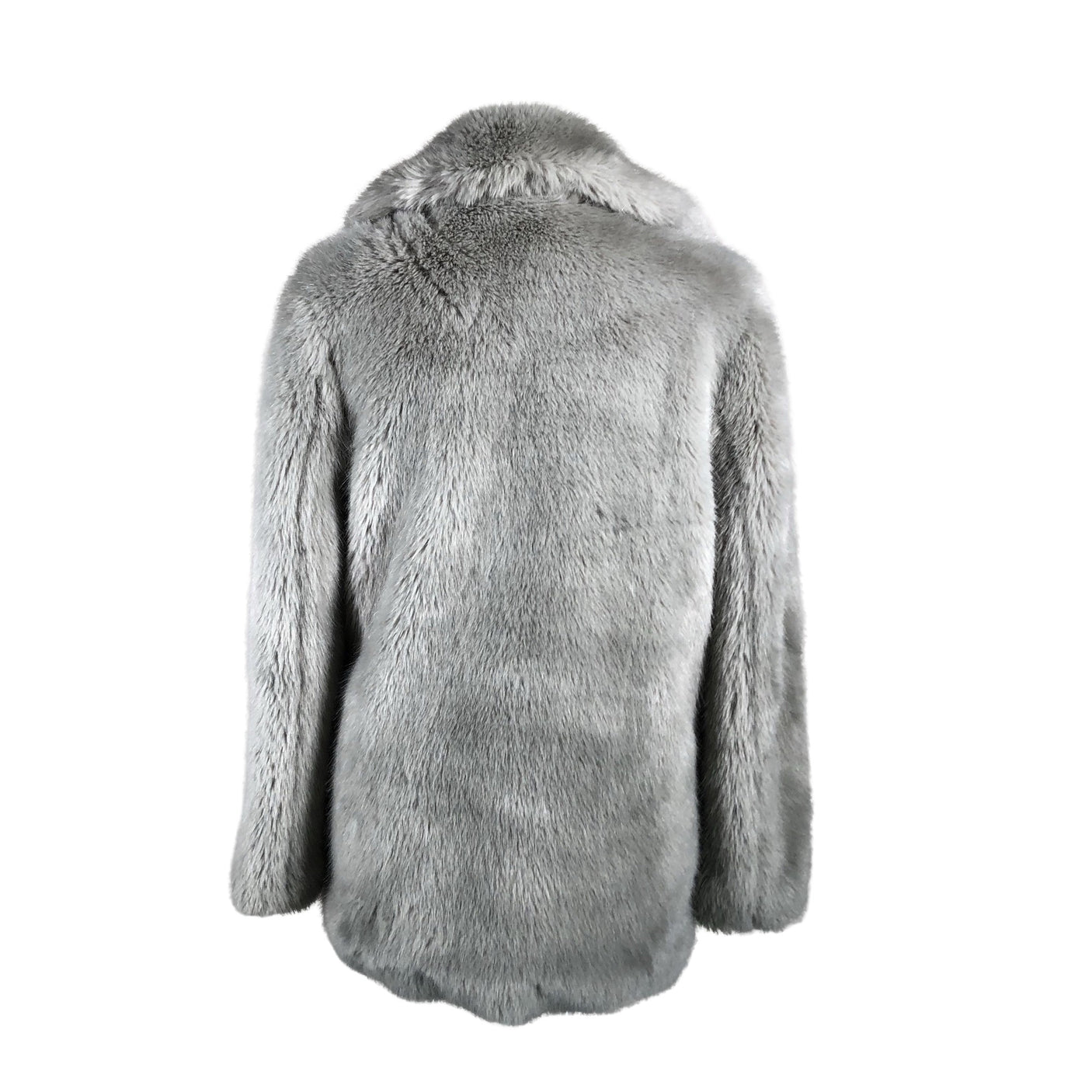 Unisex Topshop - Kunstkarusnahast mantel, suurus 36 - Hall (2)