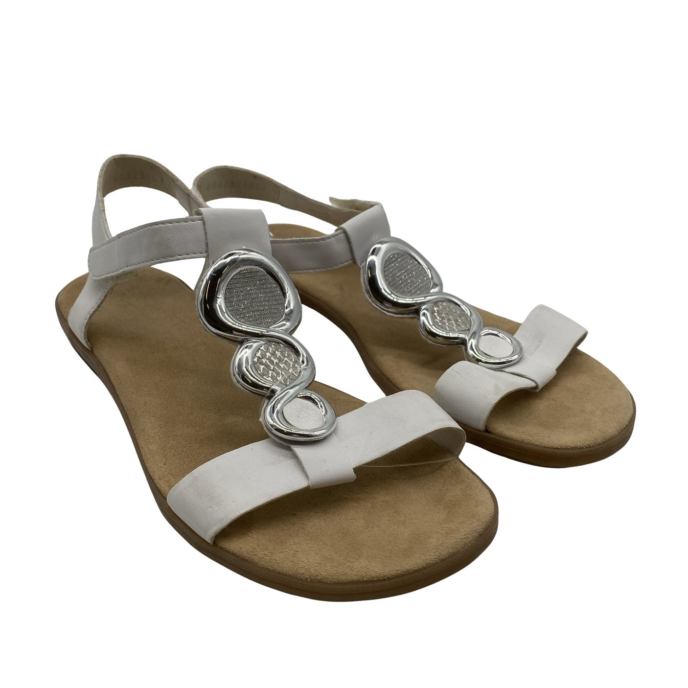 Unisex Rieker - Rihmikud, suurus 39 - Valge (2)