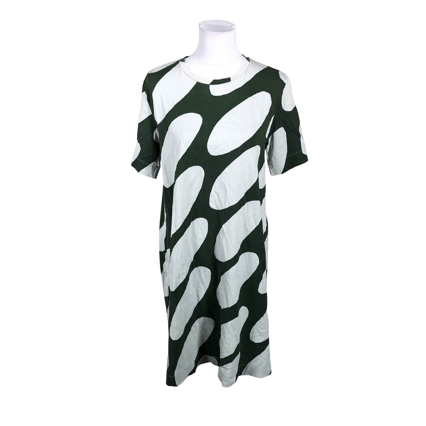 Unisex Marimekko - Trikotaažist kleit, suurus 38 - Roheline (1)