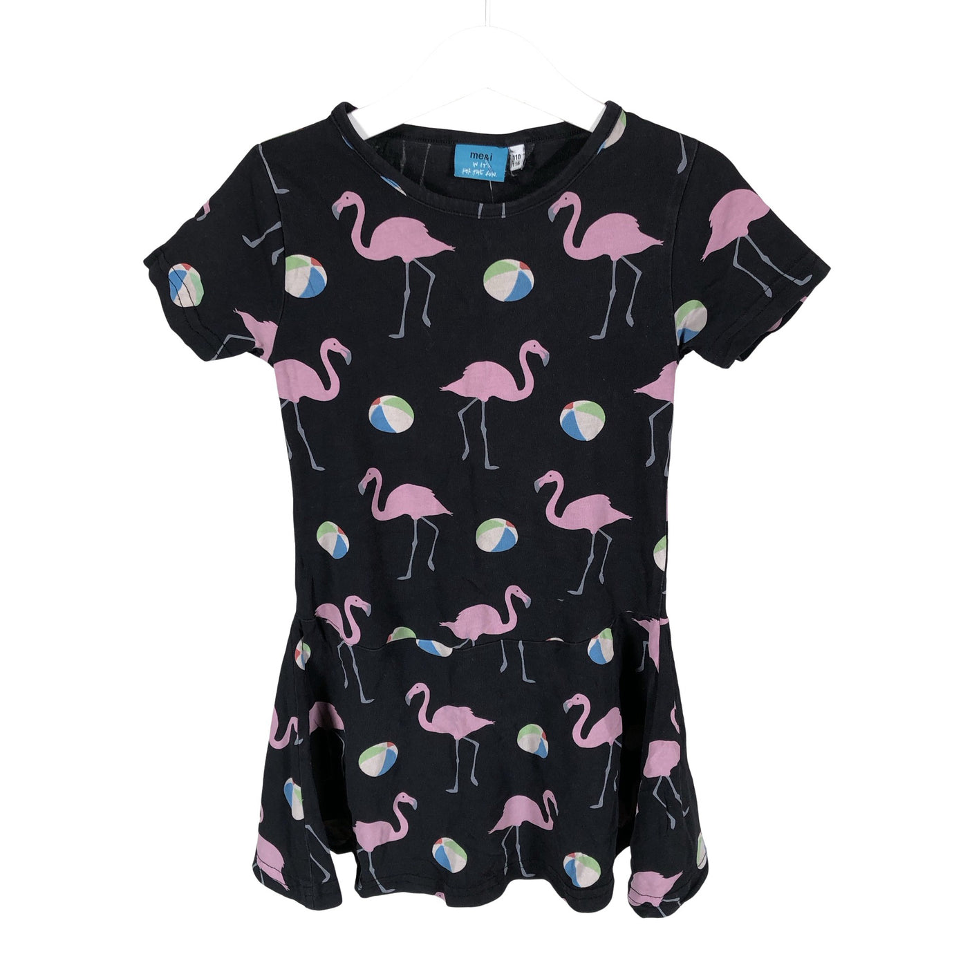 Unisex me&i - Trikotaažist kleit, suurus 110 - 116 - Must (1)