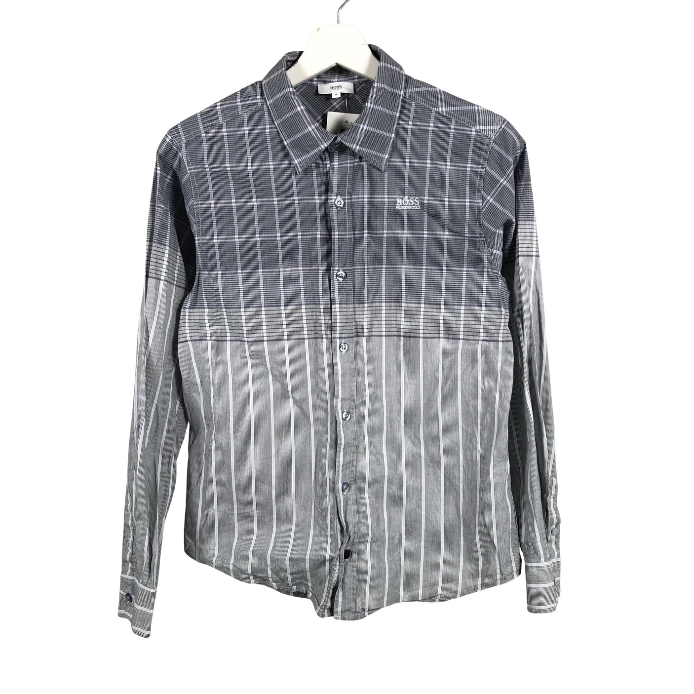 Unisex Hugo Boss - Triiksärk, suurus 158 - 164 - Hall (1)