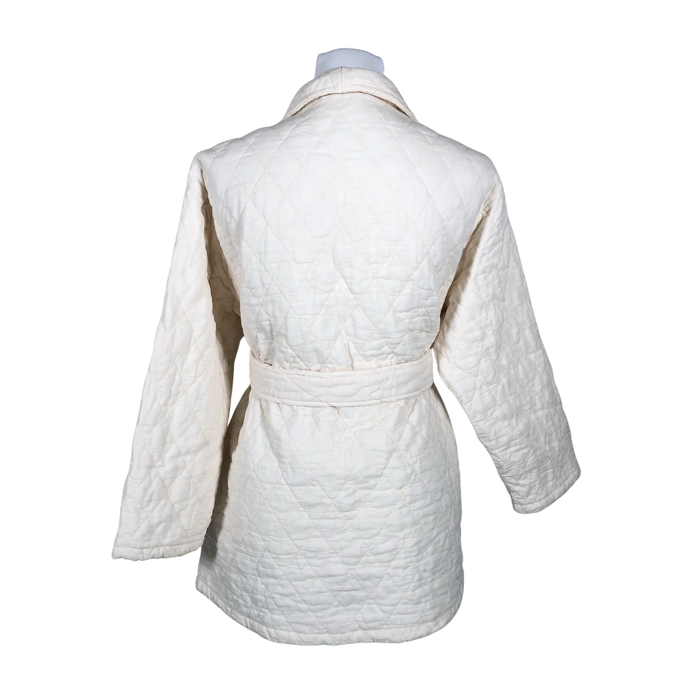 Unisex Bohemiana - Tepitud jope, suurus 40 - Valge (4)