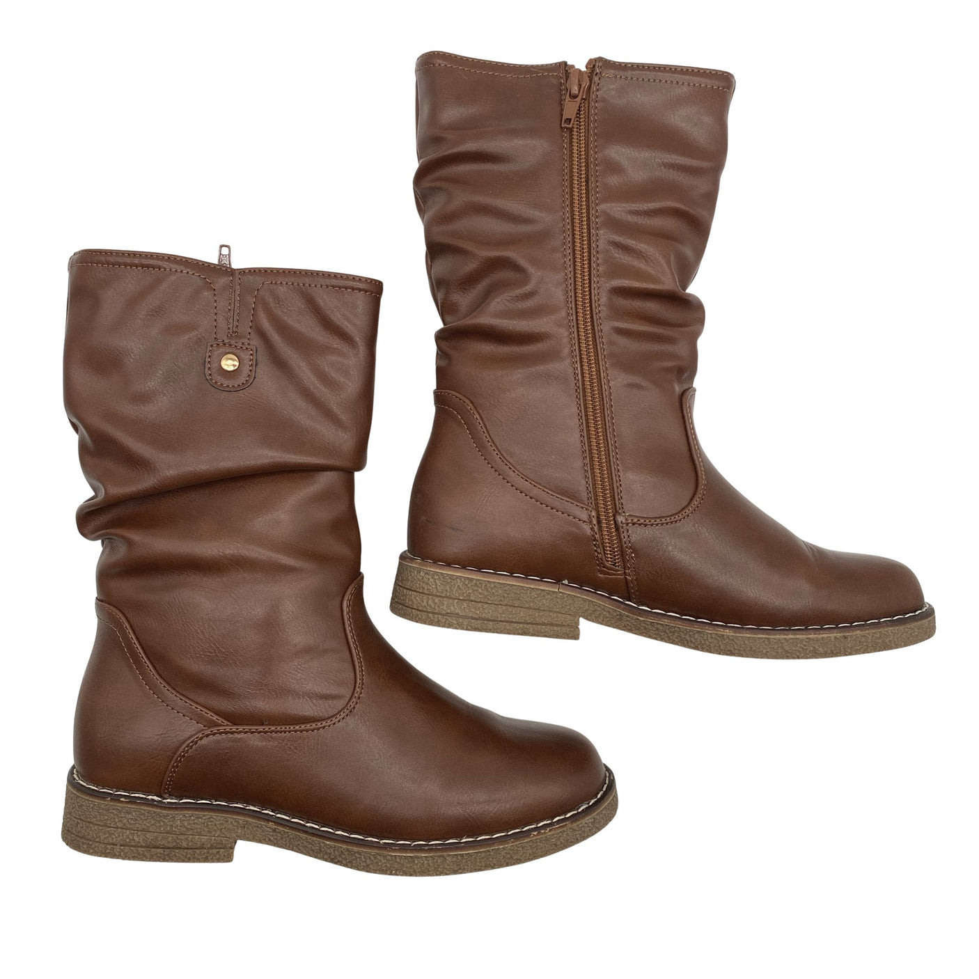 Unisex Anna Field - Poolsaapad, suurus 36 - Pruun (1)