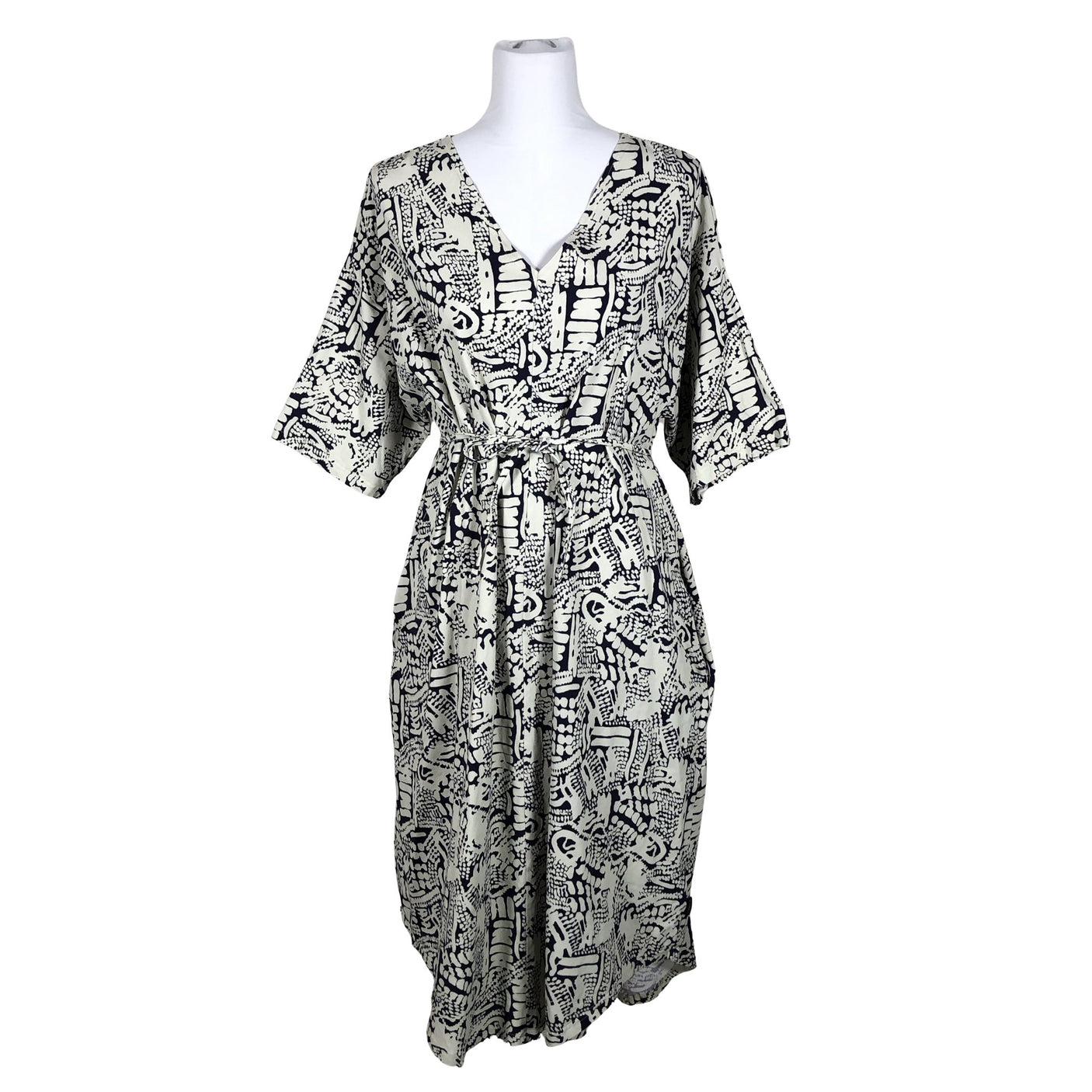 Unisex Aarrelabel - Trikotaažist kleit, suurus 40 - Sinine (1)