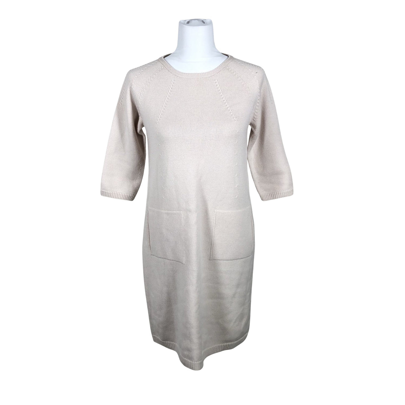 Unisex MaxMara - Kootud kleit, suurus 38 - Beige (1)