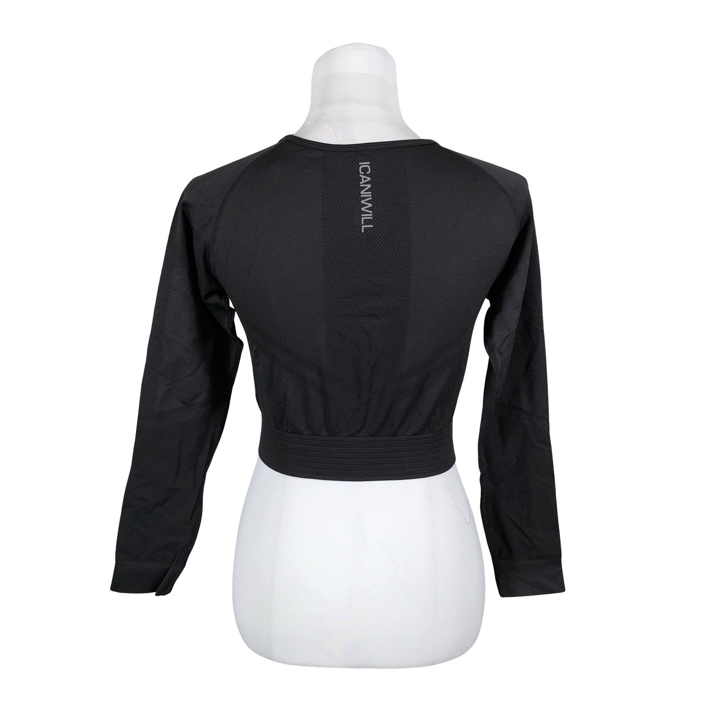 Unisex ICIW – Icaniwill - Spordisärk, pikad käised, suurus 38 - Hall (2)