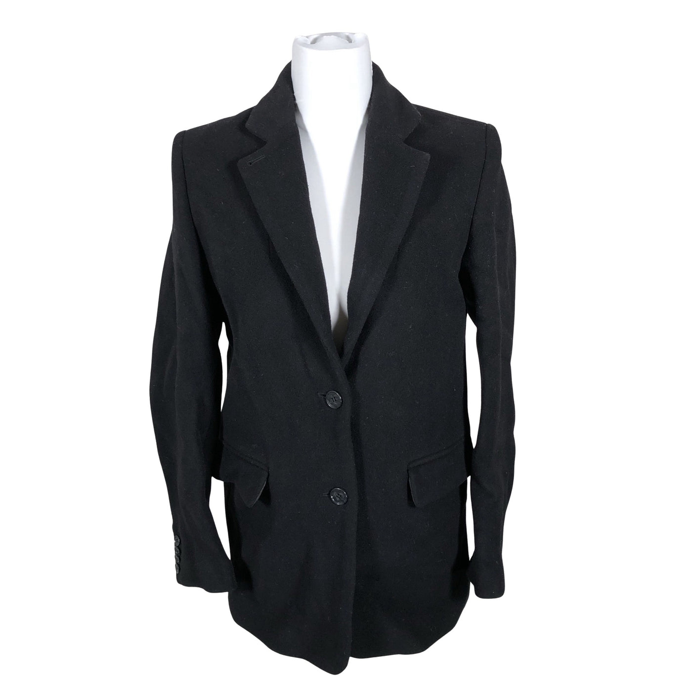 Unisex &Other Stories - Villane mantel, suurus 34 - Must (1)