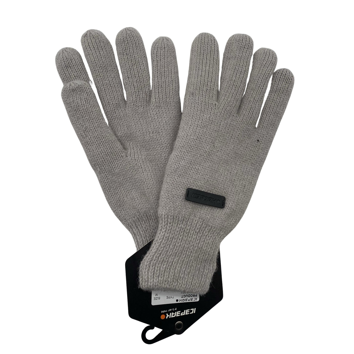 Unisex Icepeak - Sõrmkindad, suurus Ei kokoa - Hall (1)