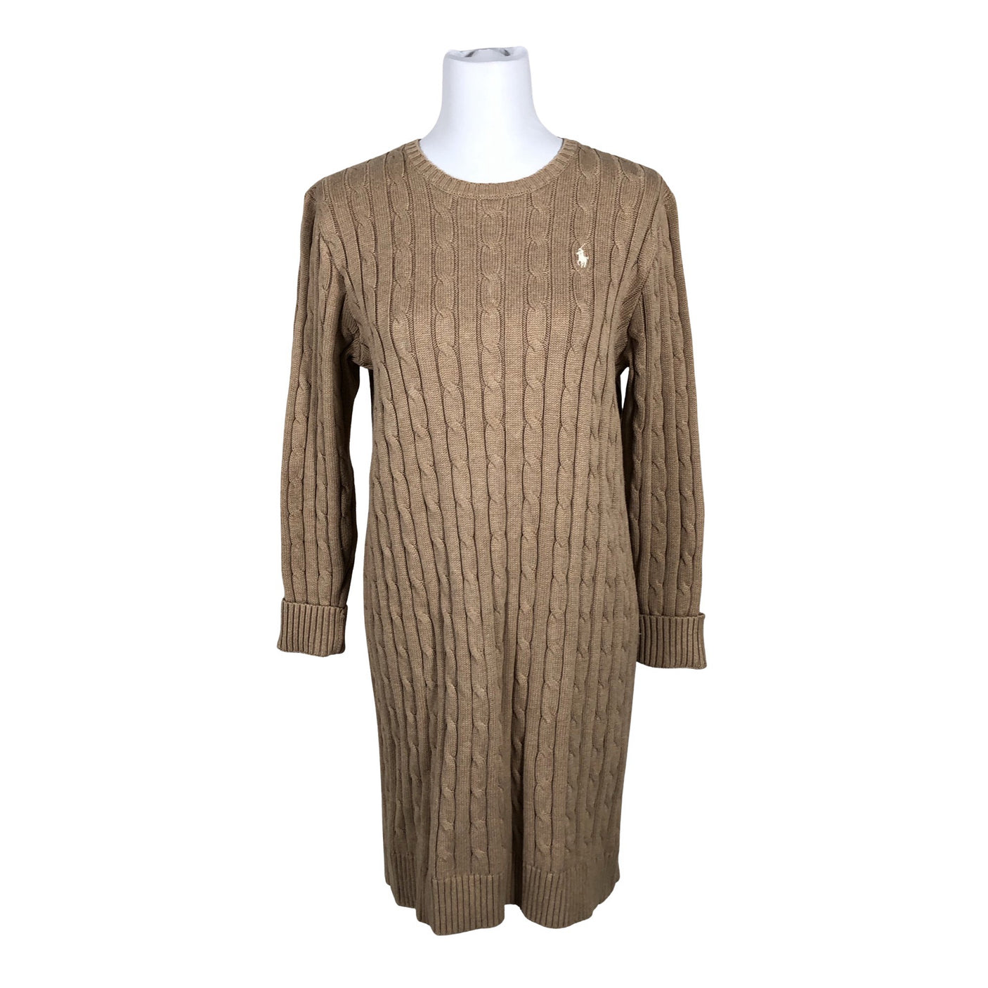 Unisex Polo Ralph Lauren - Kootud kleit, suurus 38 - Beige (1)