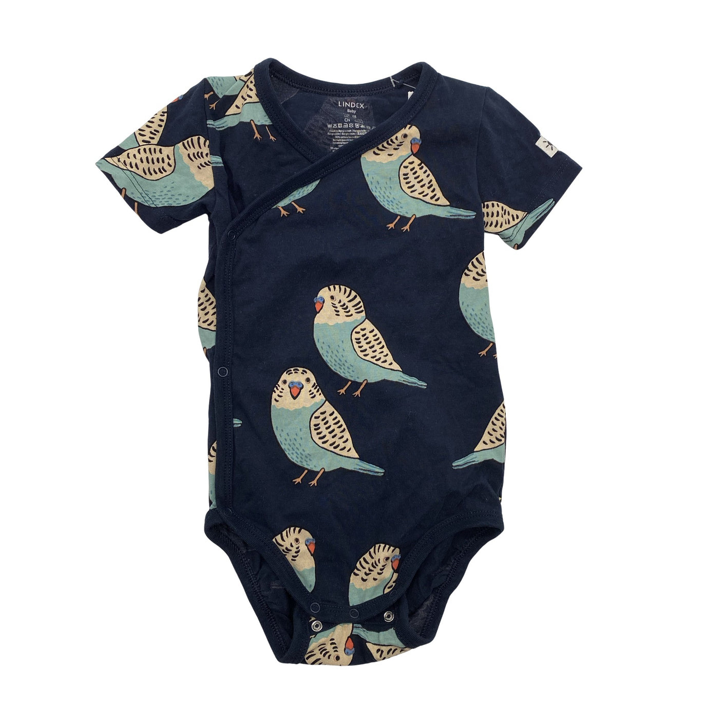 Unisex Lindex - Hõlmikbodi, suurus 62 - 68 - Sinine (1)