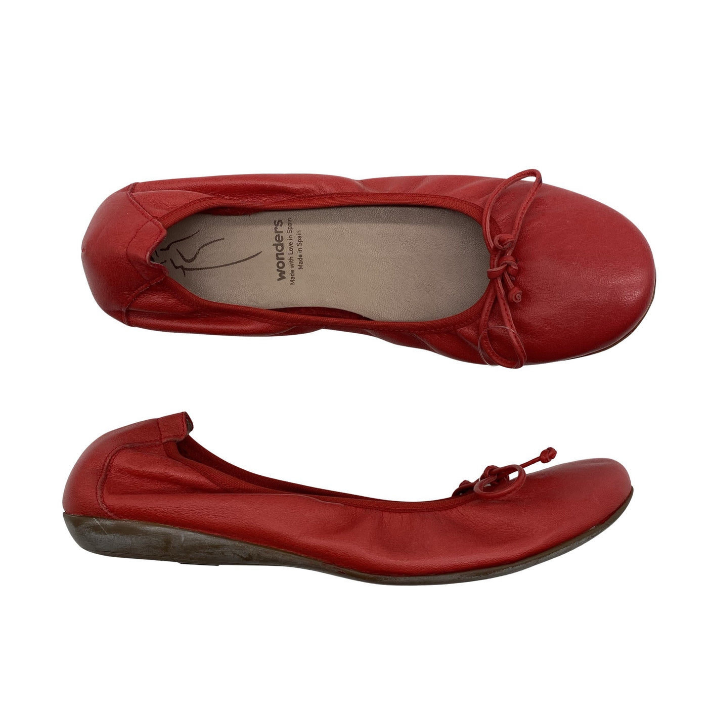 Unisex Wonders - Baleriinad, suurus 37 - Punane (1)