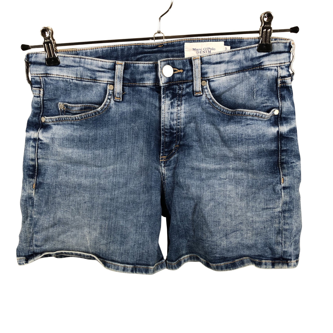 Unisex Marc O'Polo - Teksast lühikesed püksid, suurus W27 - Sinine (2)