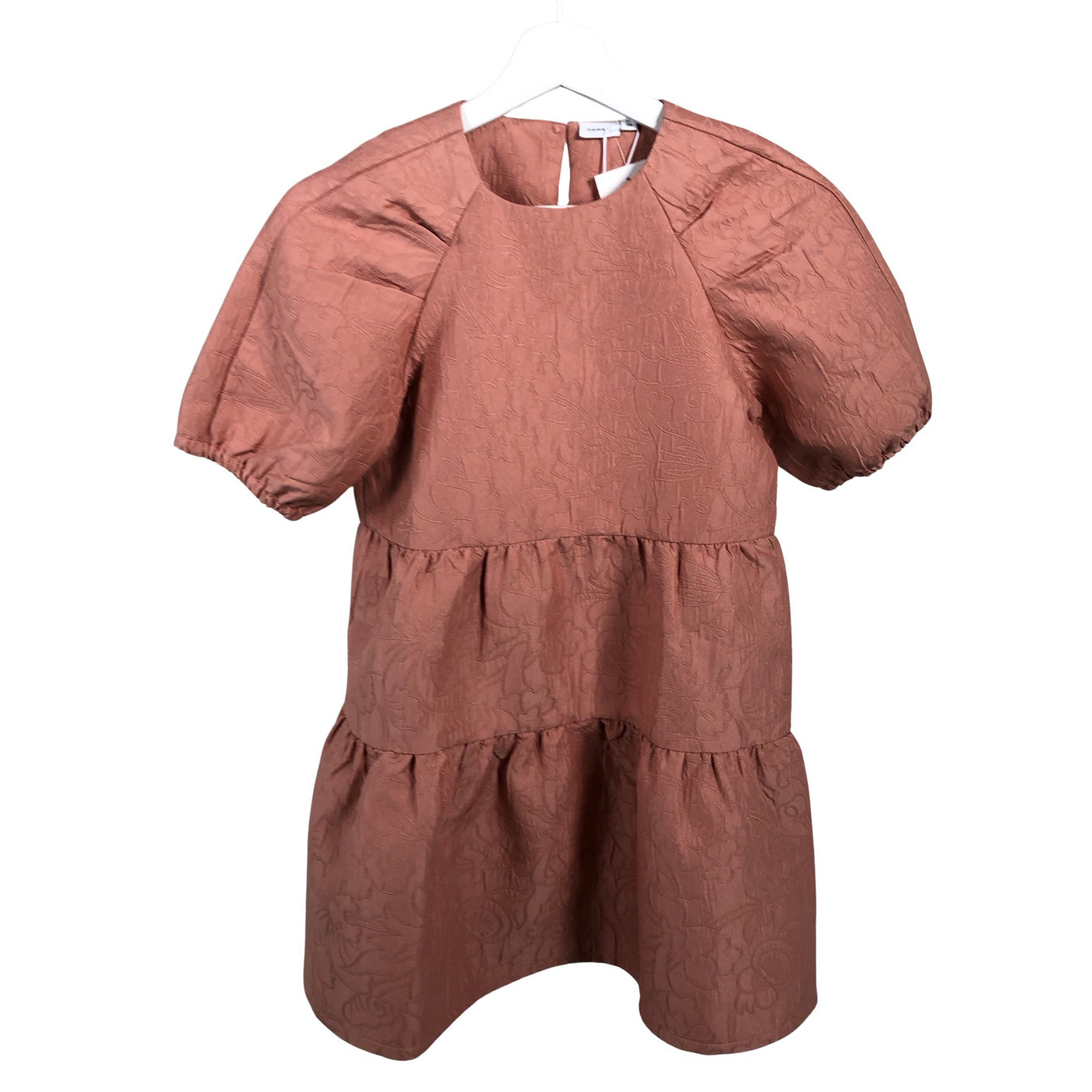 Unisex Name It - Mitteveniv kleit, suurus 128 - 134 - Heleroosa (1)