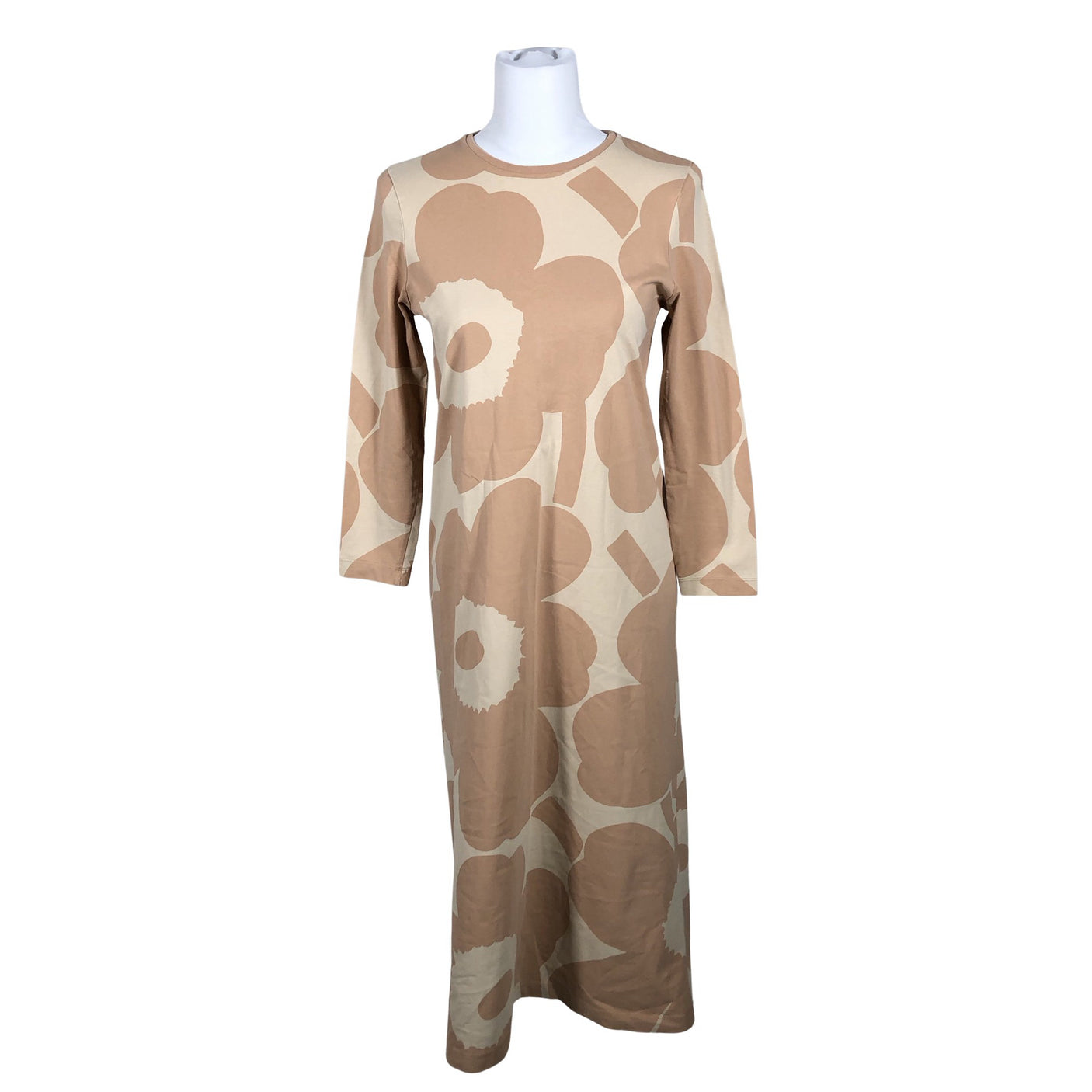 Unisex Marimekko - Trikotaažist kleit, suurus 36 - Beige (1)