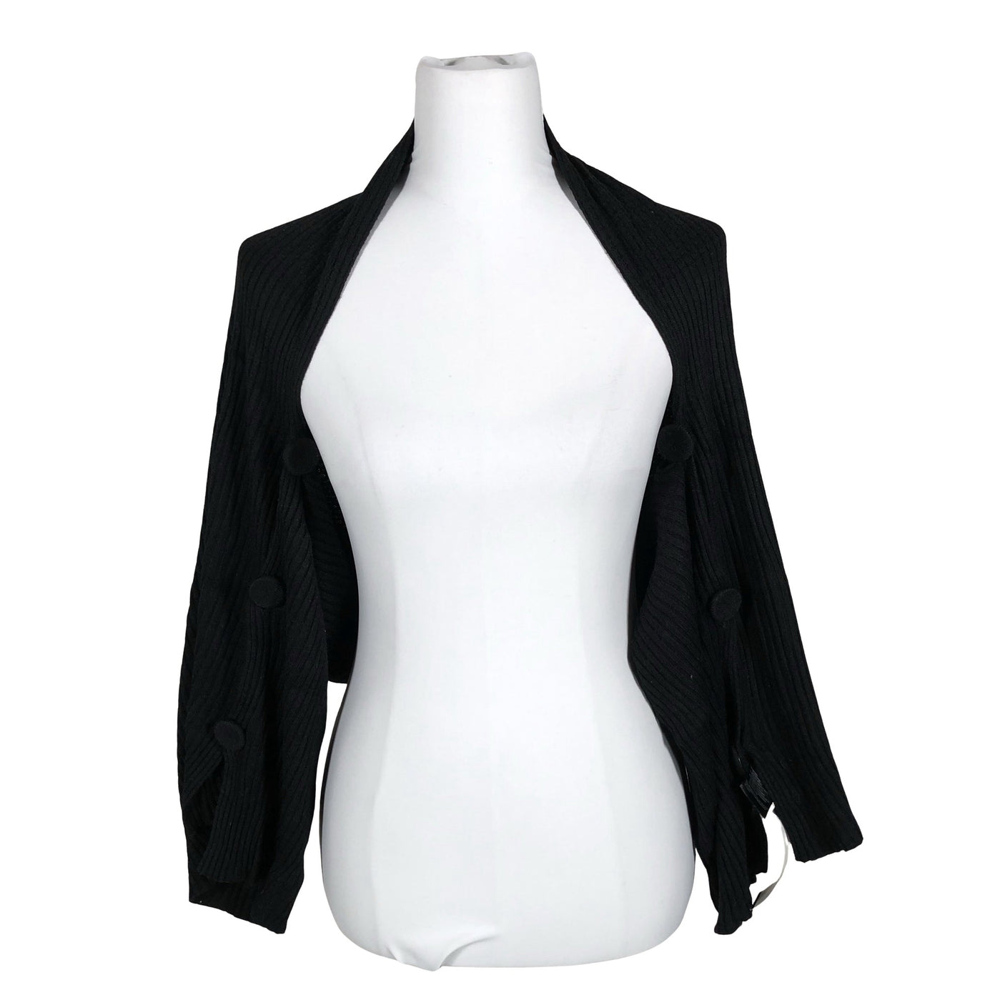 Unisex Mexx - Kootud boolero, suurus 40 - Must (1)