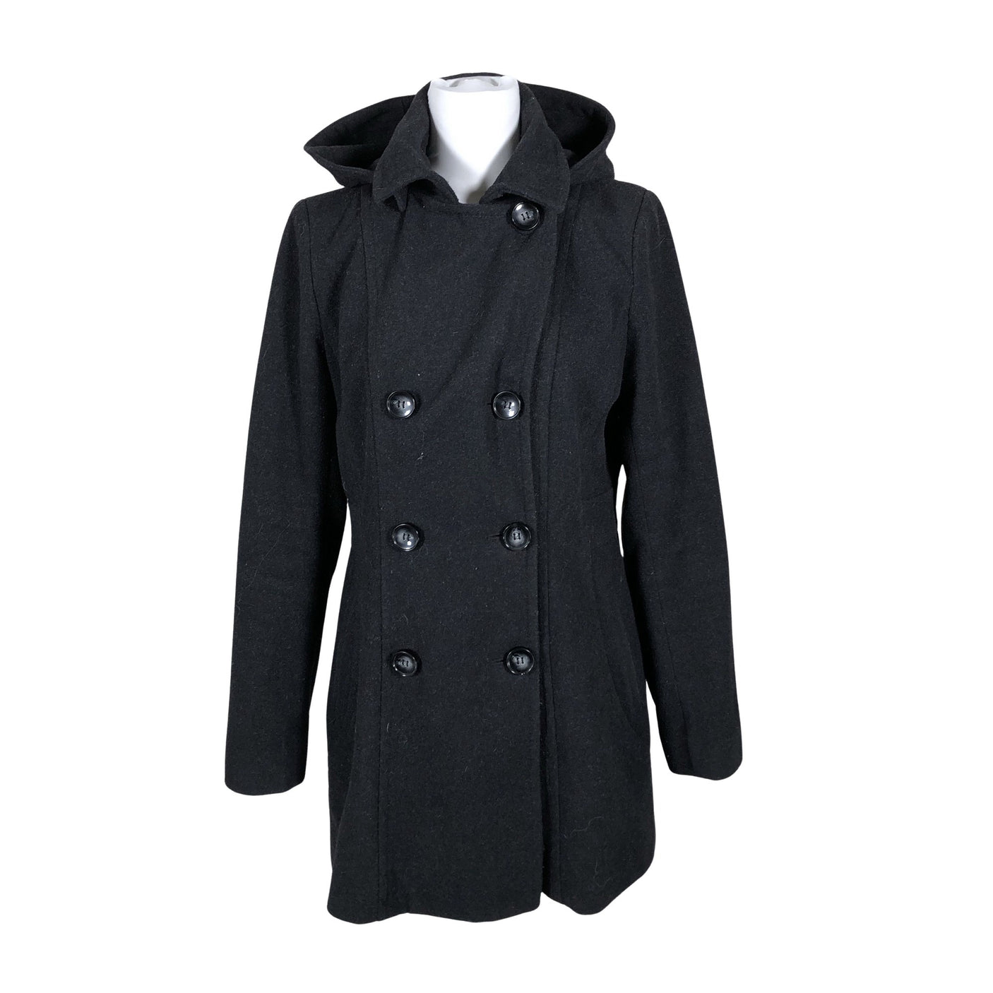 Unisex Nautica - Villane mantel, suurus 38 - Must (2)