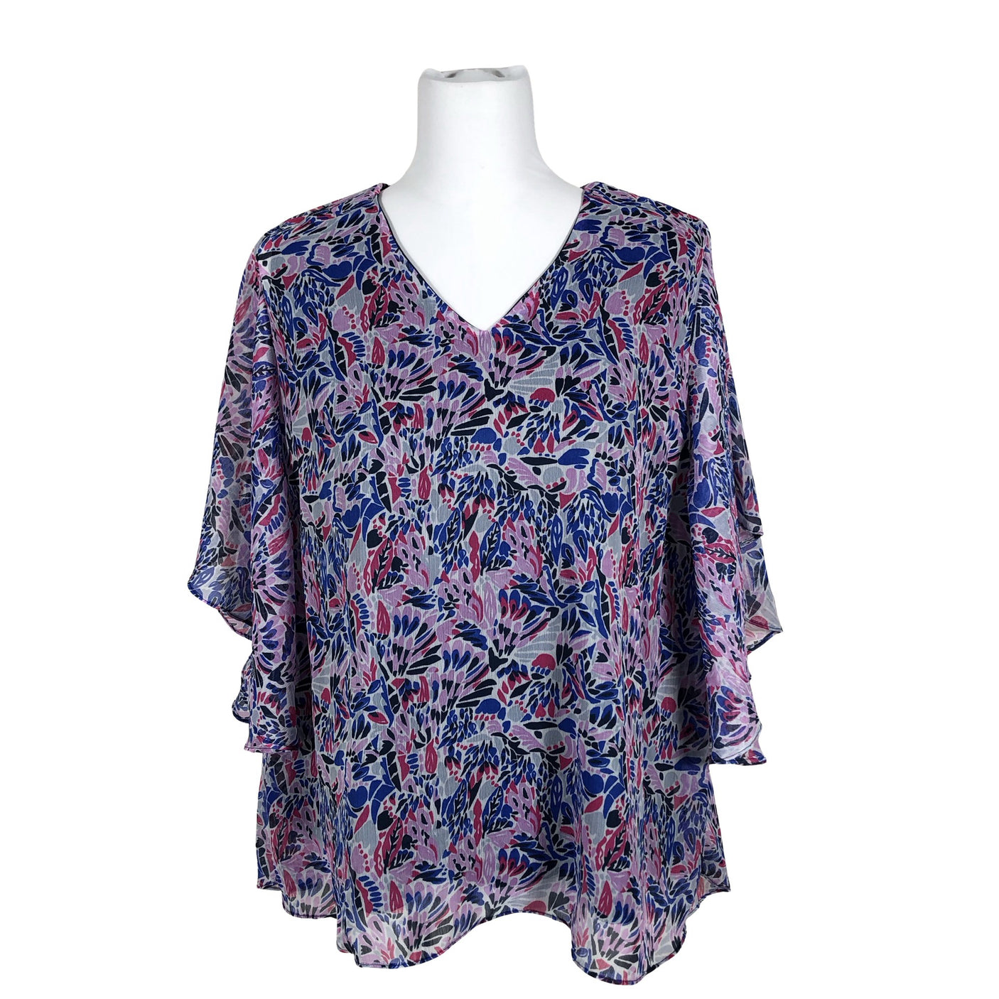 Unisex O.I.S - Lühikeste käistega pluus, suurus 38 - Hall (2)