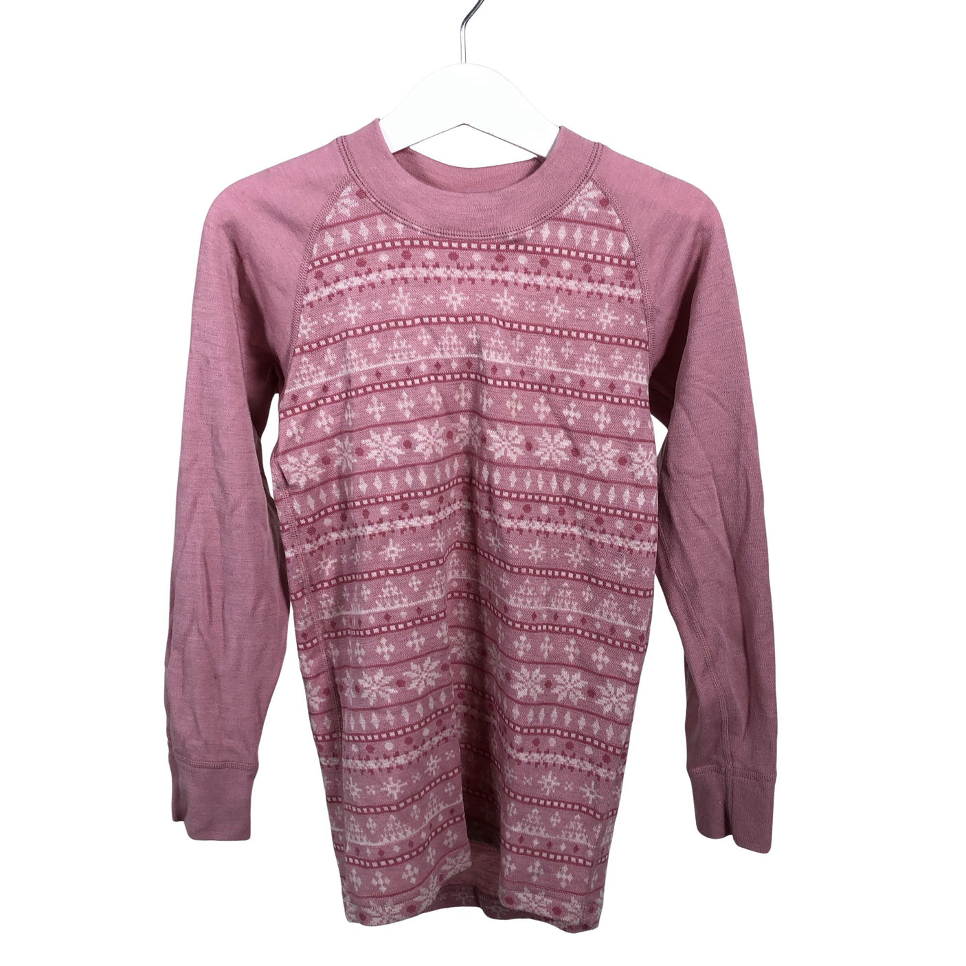 Unisex Polarn O. Pyret - Soe pesu (särk), suurus 122 - 128 - Heleroosa (1)
