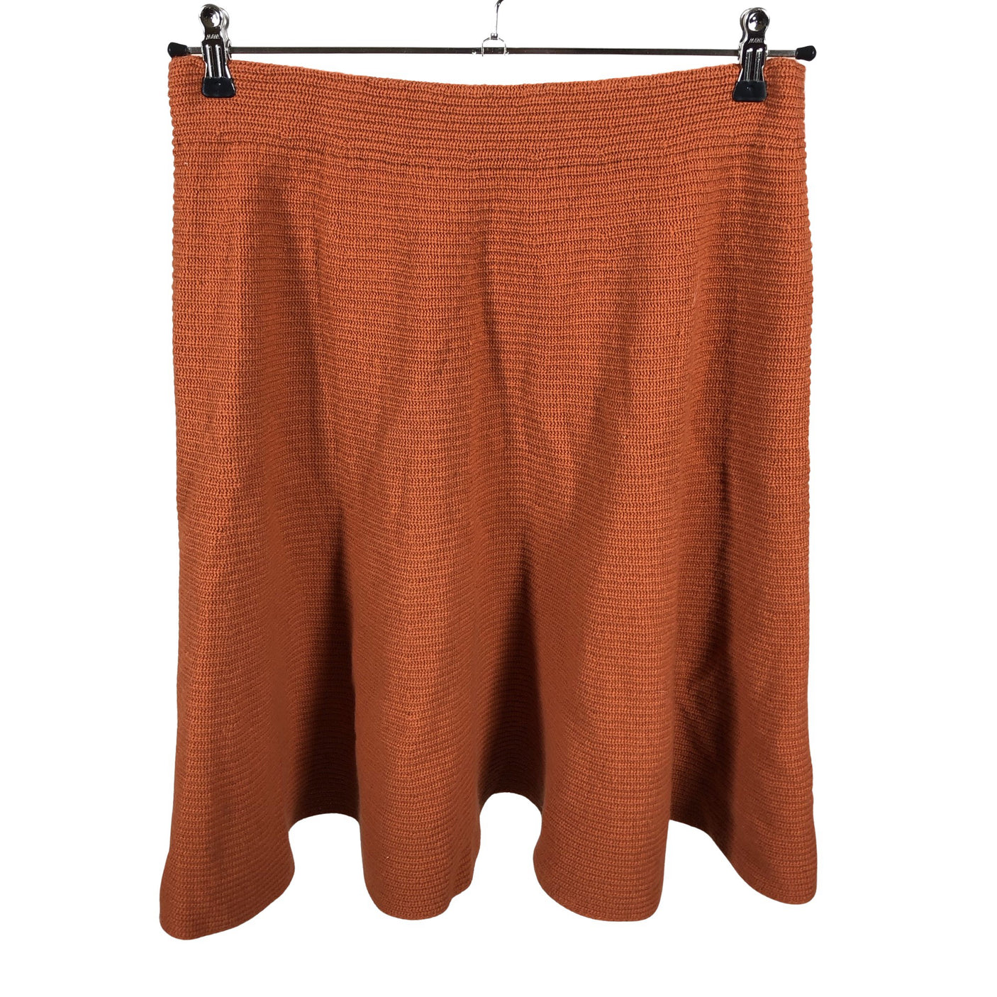 Unisex Benetton - Kootud seelik, suurus 40 - Oranž (2)