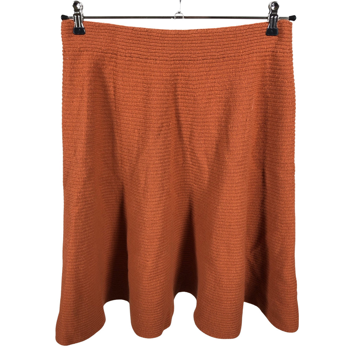 Unisex Benetton - Kootud seelik, suurus 40 - Oranž (3)