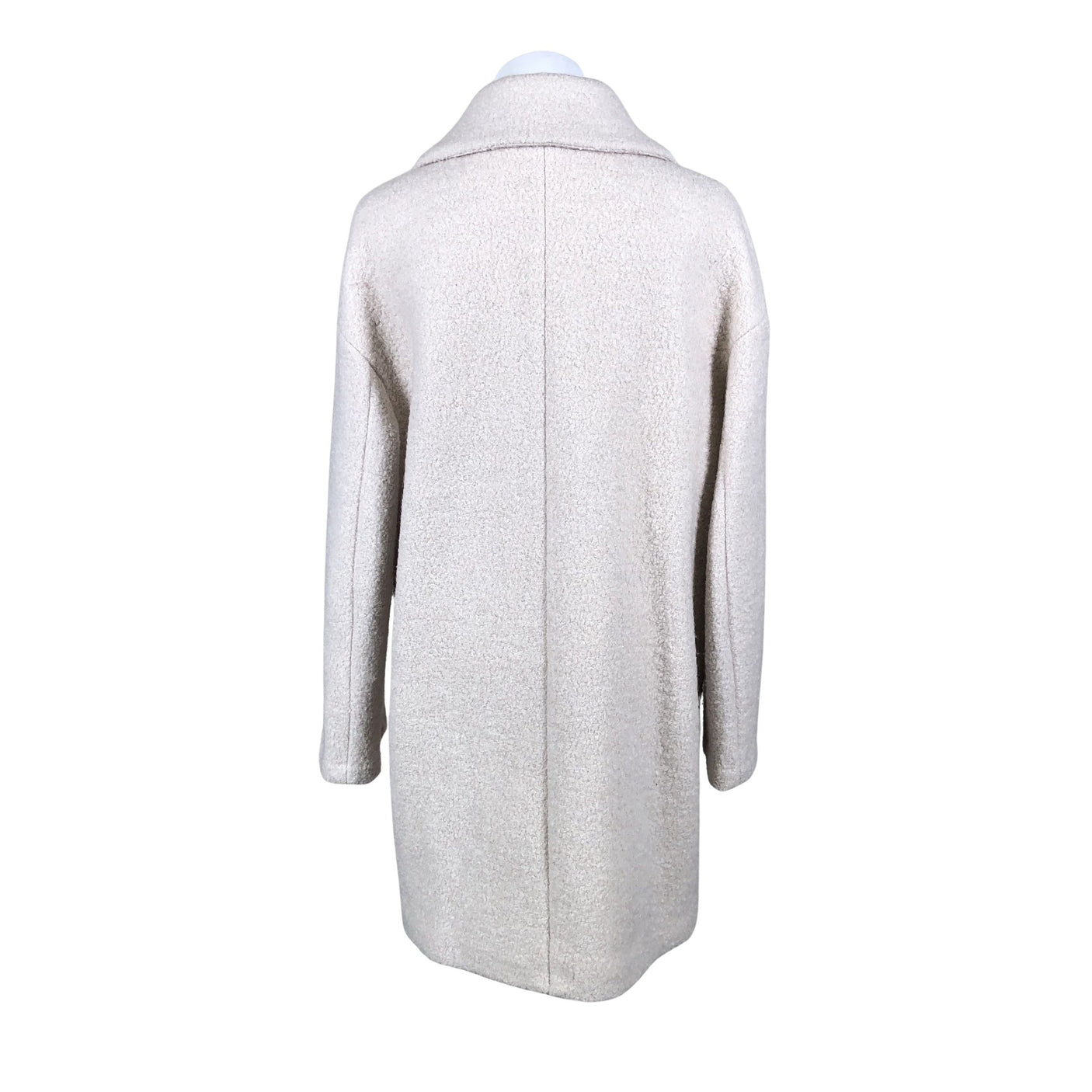 Unisex Gerry Weber - Villane mantel, suurus 40 - Looduslik valge (3)