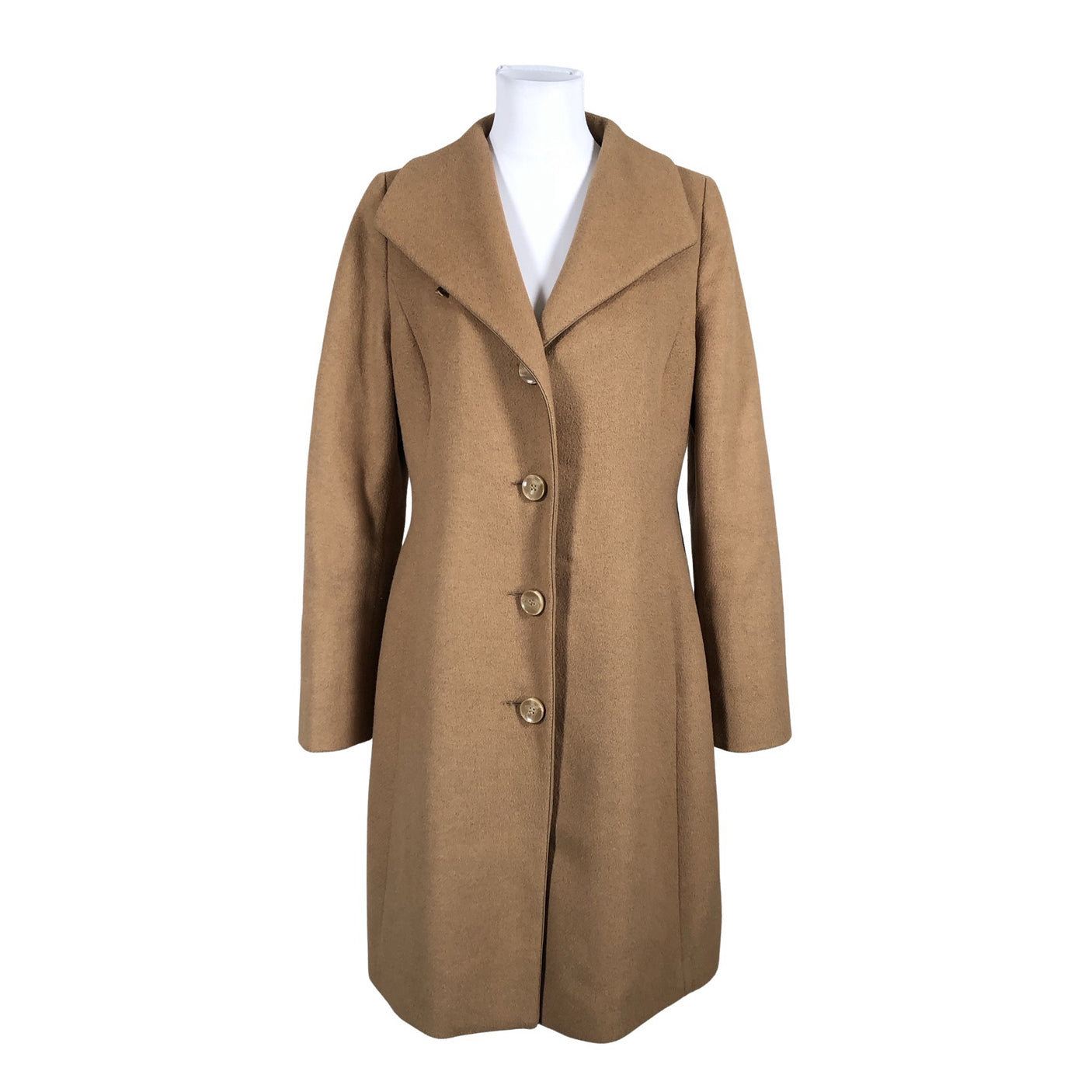 Unisex Ril's - Villane mantel, suurus 40 - Pruun (1)