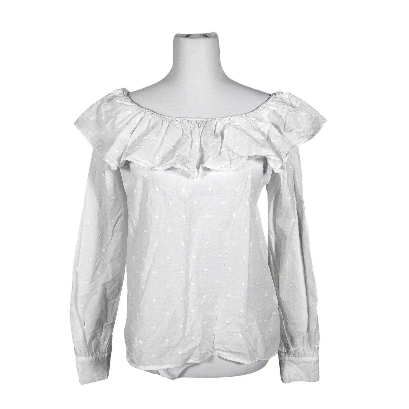 Unisex Kaiko - Pluus, suurus 36 - Valge (1)
